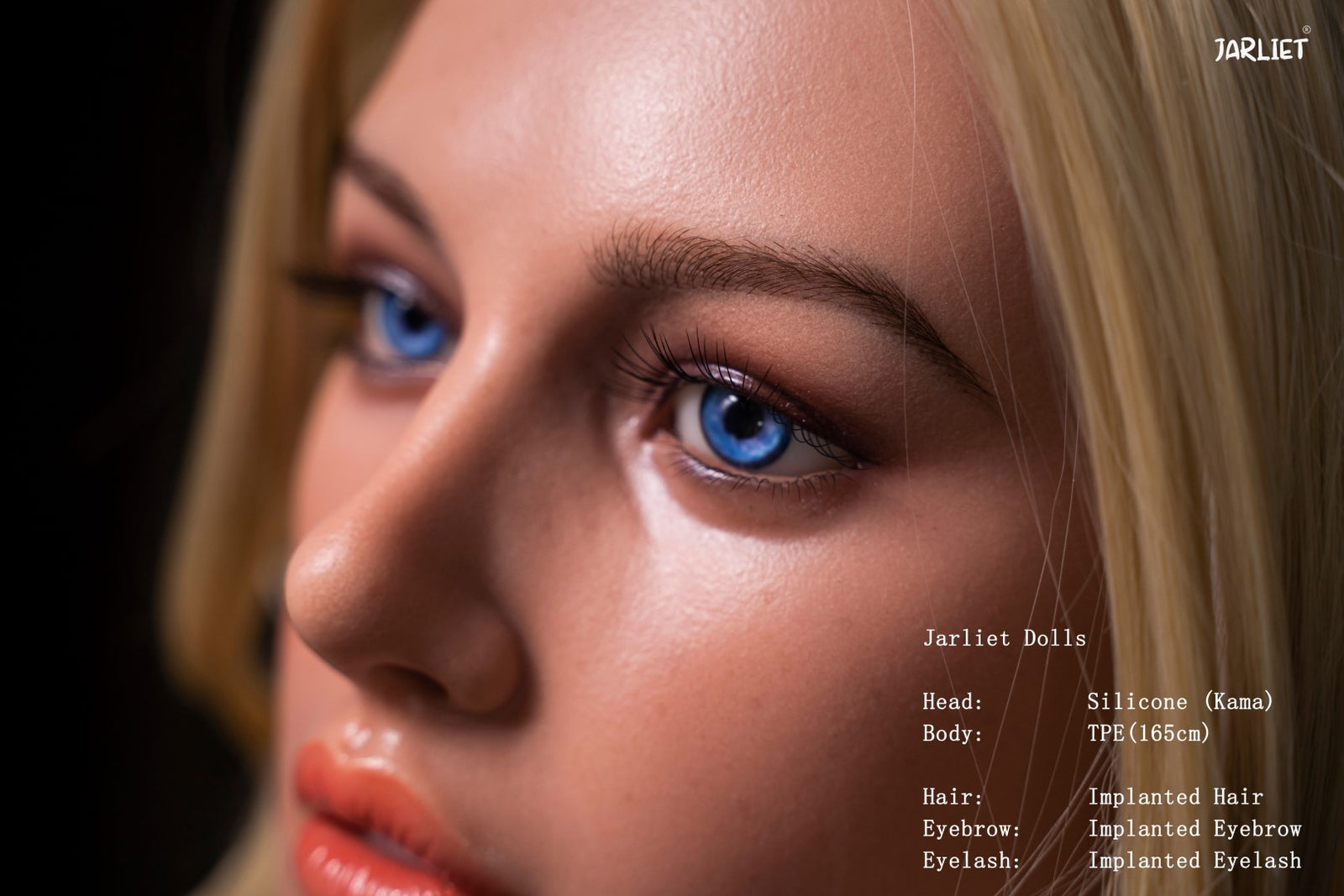 Kama sexdukke (Jarliet 165 cm C-cup TPE+silikone)