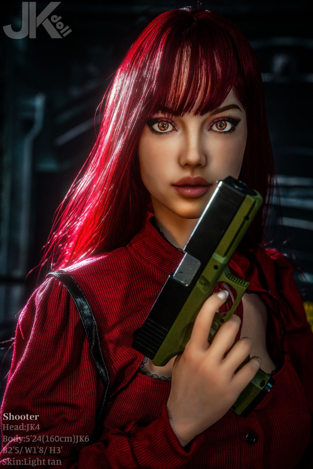 Shotter sexdukke (JK-Doll 160 cm D-cup JK4 TPE)