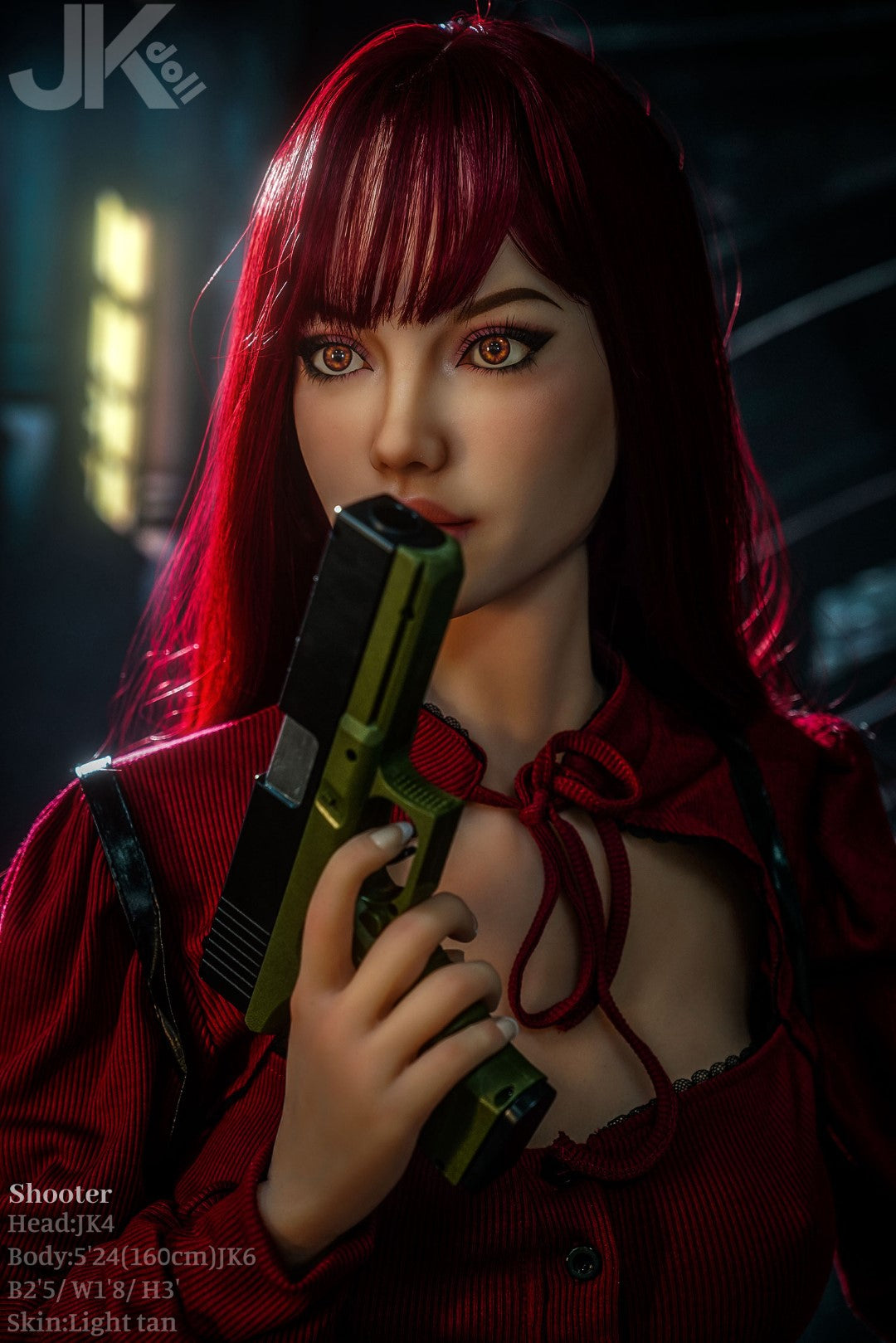 Shotter sexdukke (JK-Doll 160 cm D-cup JK4 TPE)
