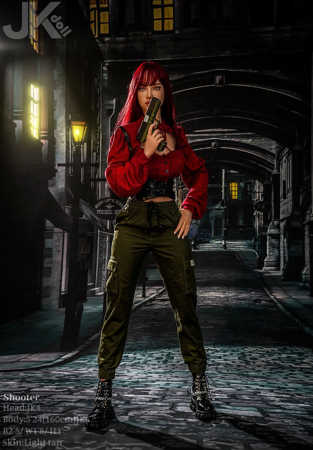 Shotter sexdukke (JK-Doll 160 cm D-cup JK4 TPE)