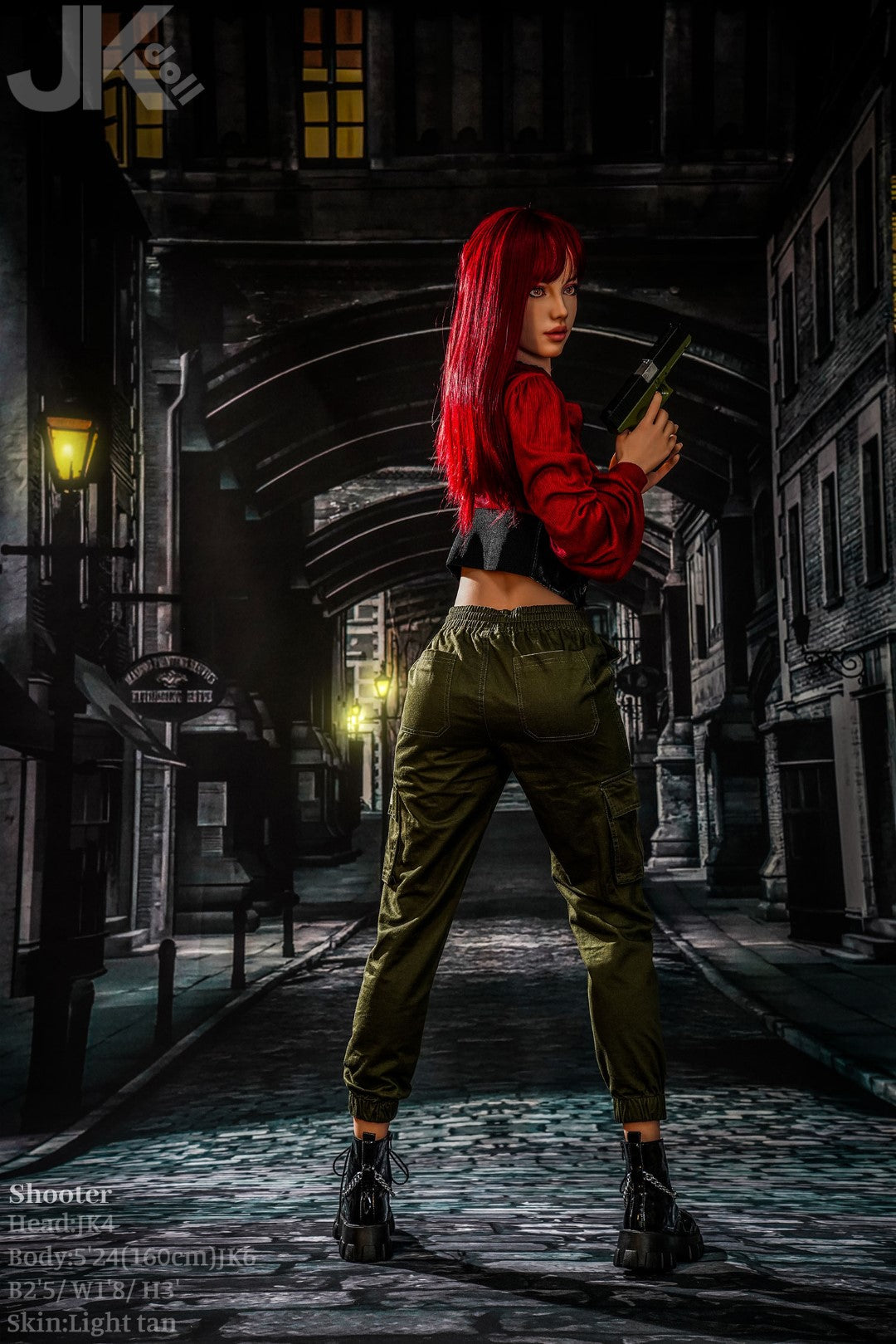 Shotter sexdukke (JK-Doll 160 cm D-cup JK4 TPE)