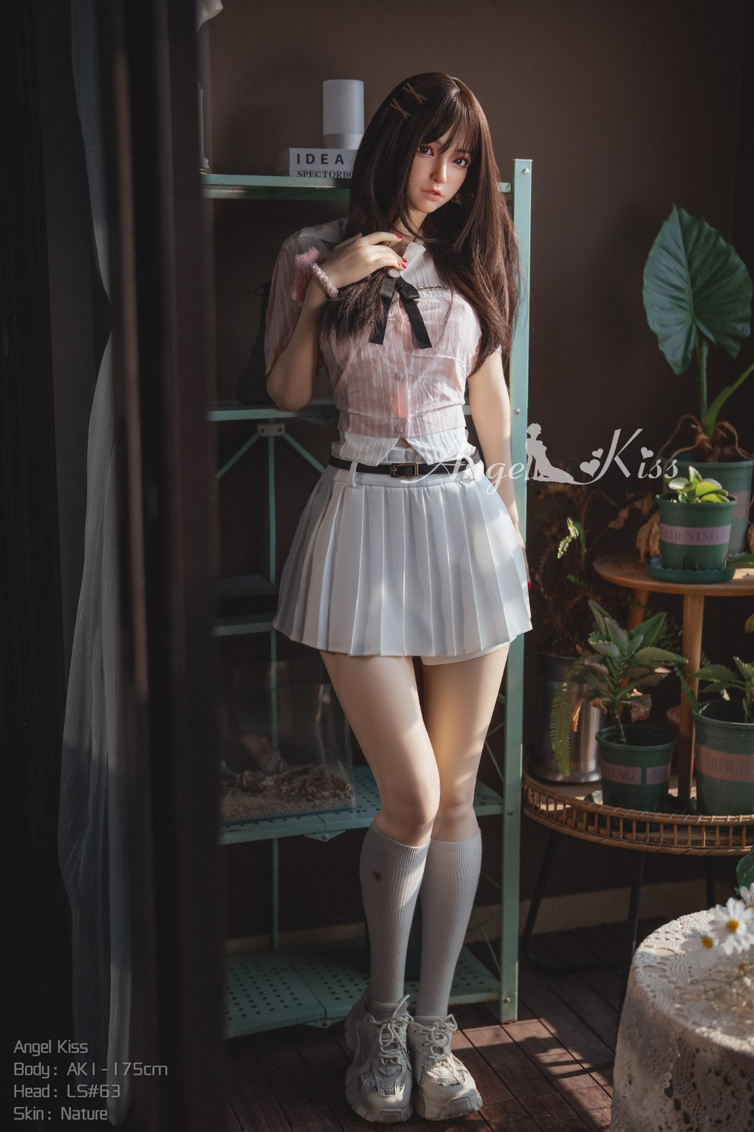 Emi sexdukke (AK-doll 175 cm D-cup LS#63 silikone)