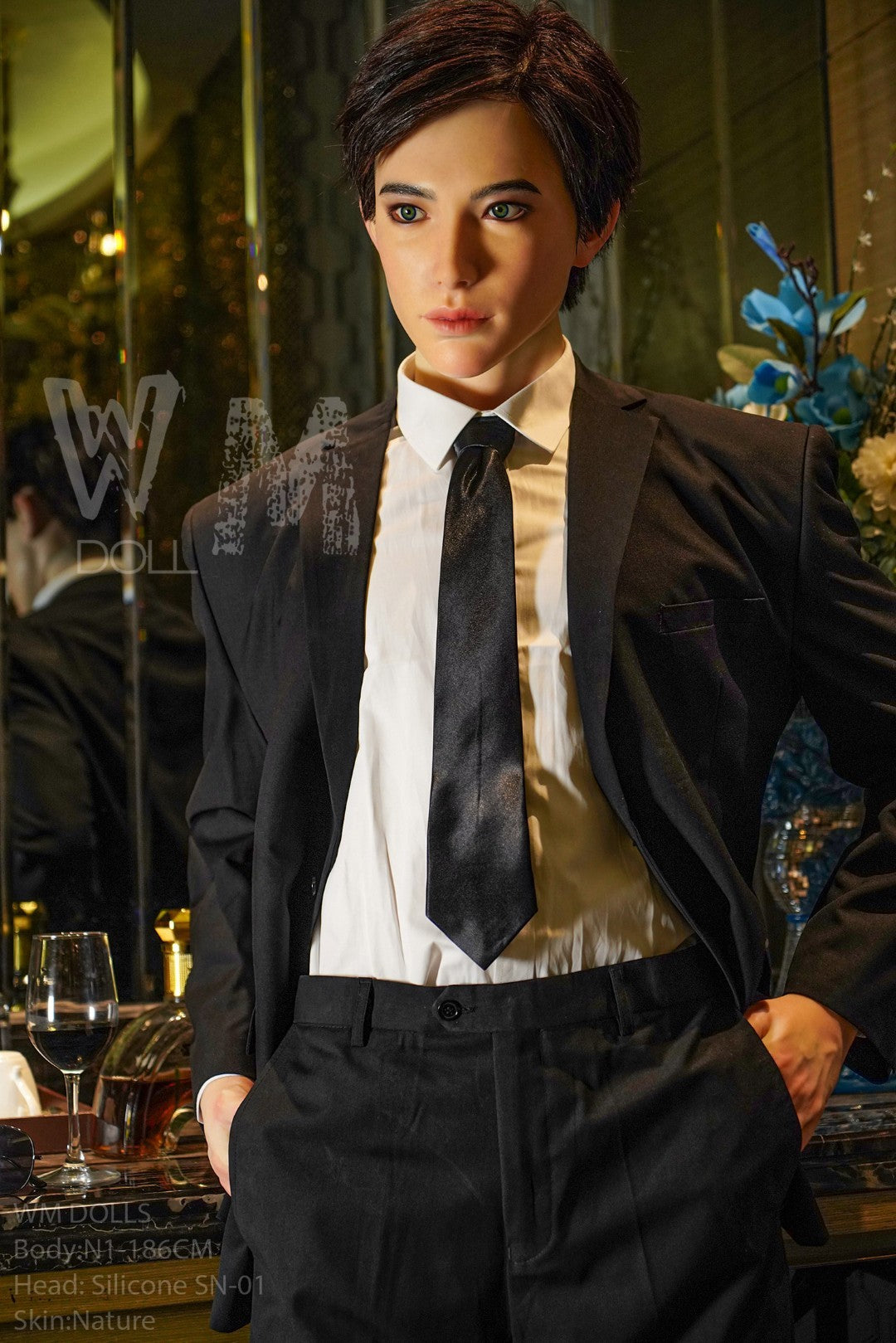 Kenji Mand sexdukke (WM-Doll 186 cm #N1 silikone)