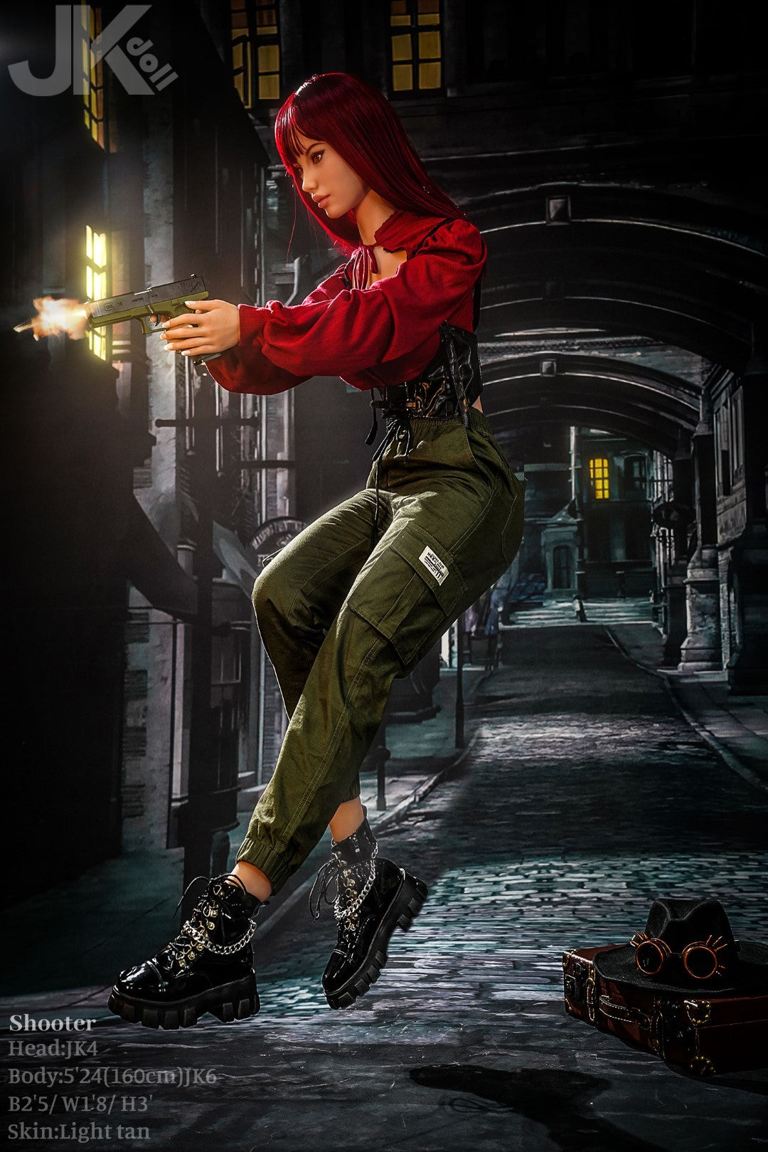 Shotter sexdukke (JK-Doll 160 cm D-cup JK4 TPE)