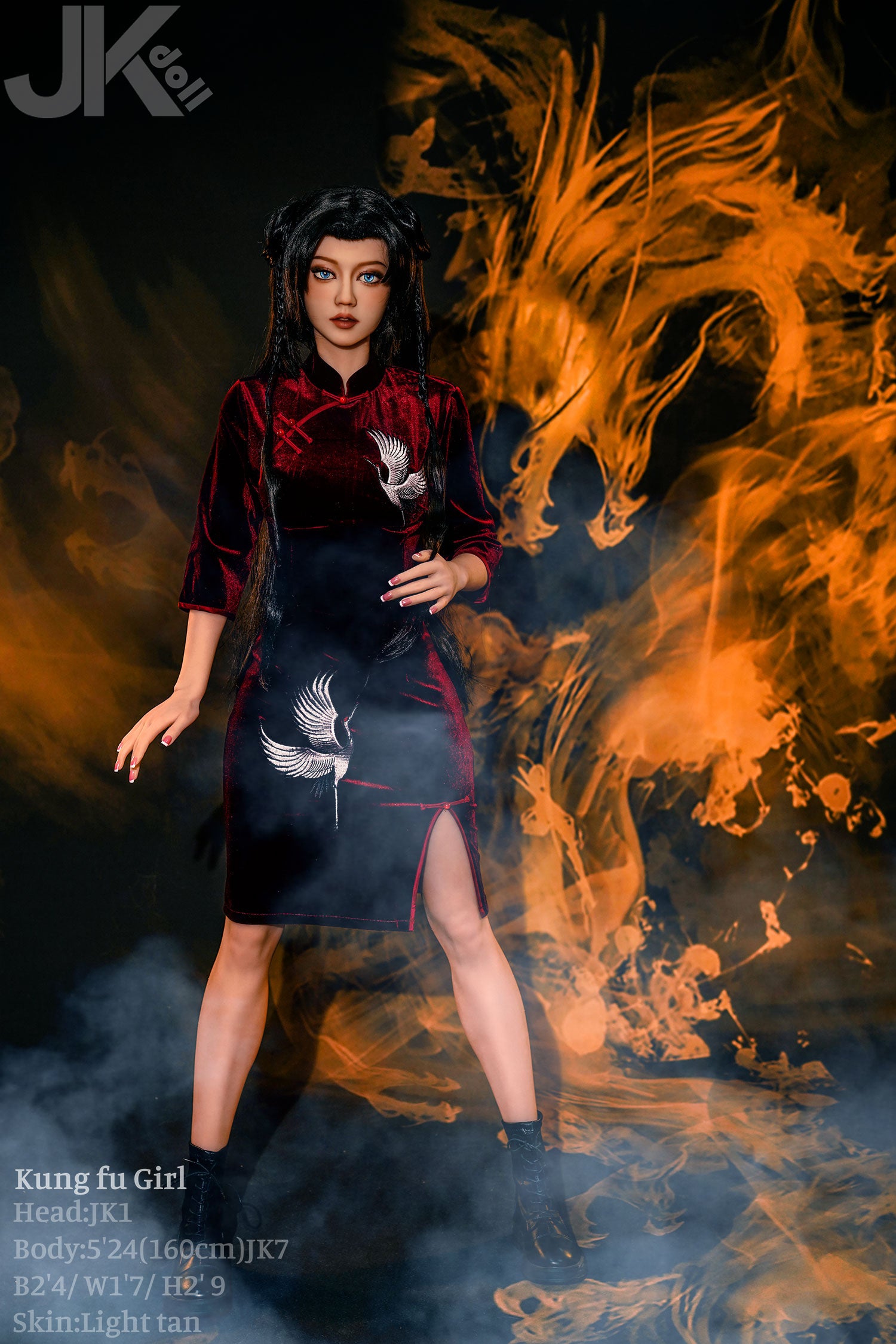 Ku fung pige sexdukke (JK-Doll 160 cm D-cup JK1 TPE)