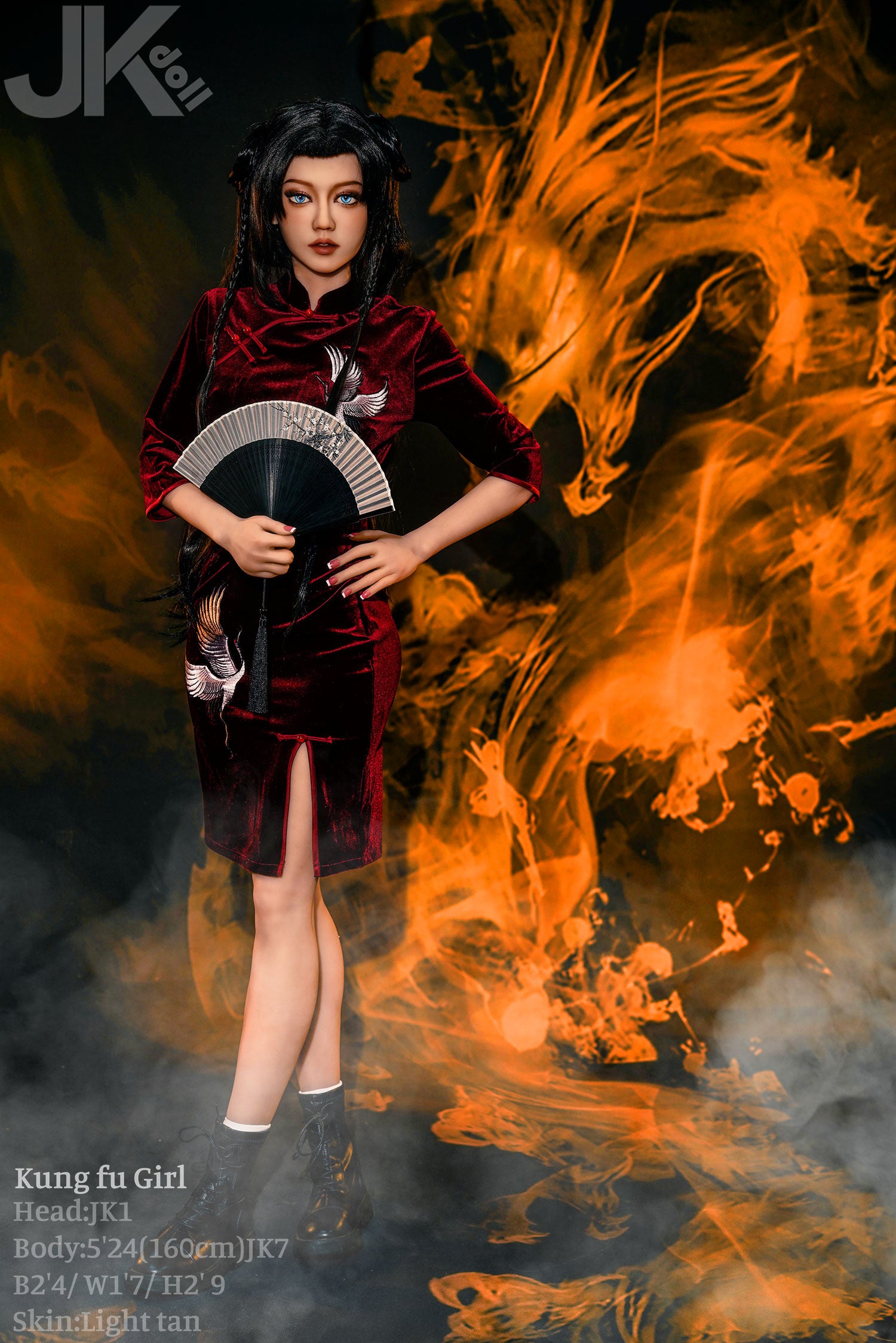 Ku fung pige sexdukke (JK-Doll 160 cm D-cup JK1 TPE)