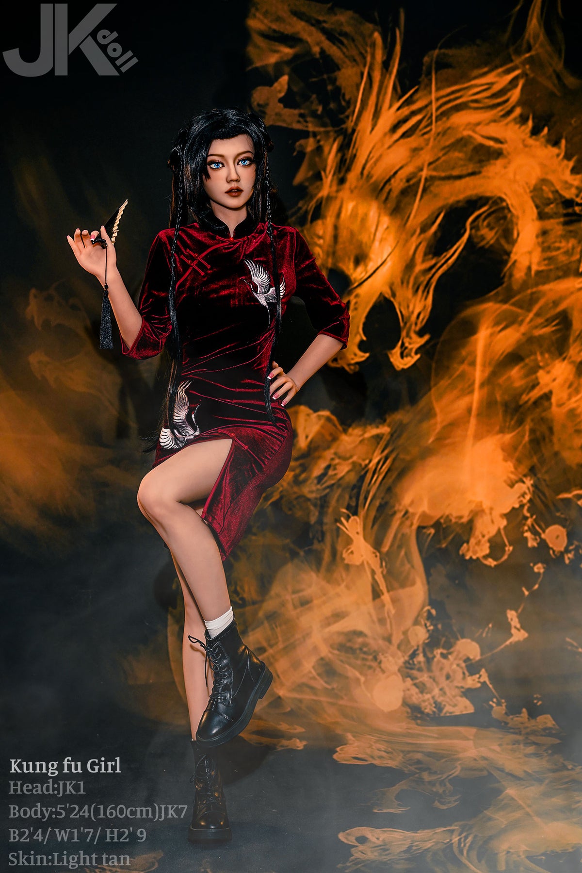 Ku fung pige sexdukke (JK-Doll 160 cm D-cup JK1 TPE)