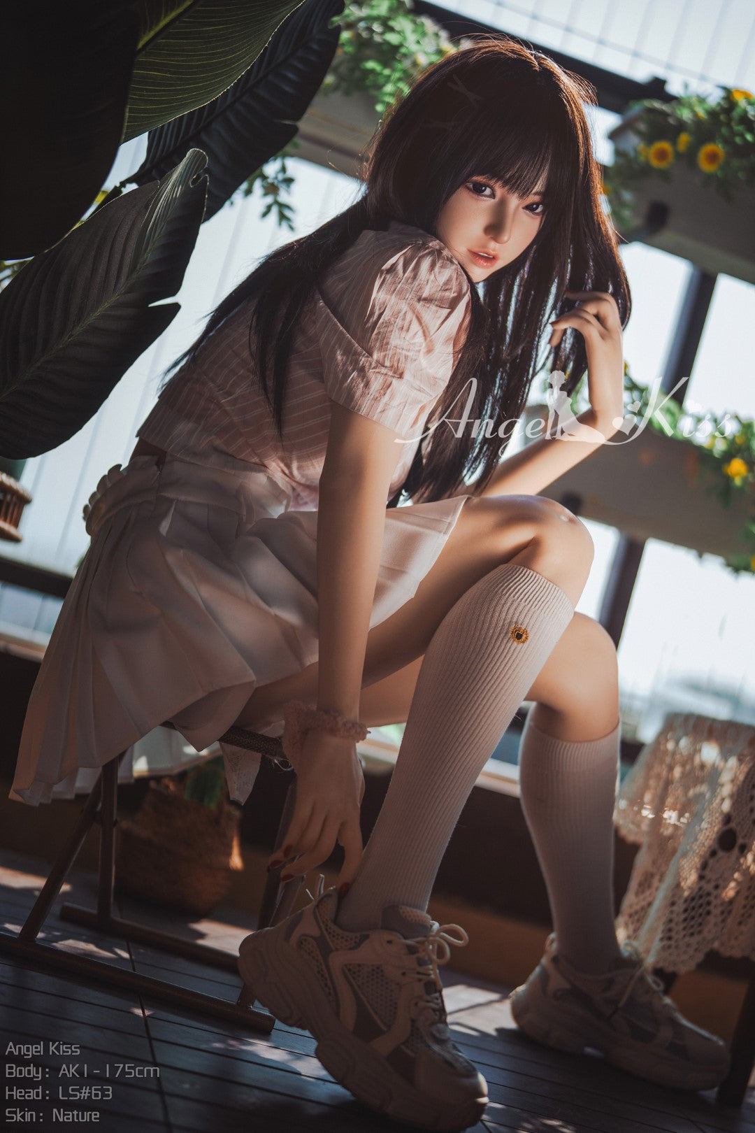 Emi sexdukke (AK-doll 175 cm D-cup LS#63 silikone)