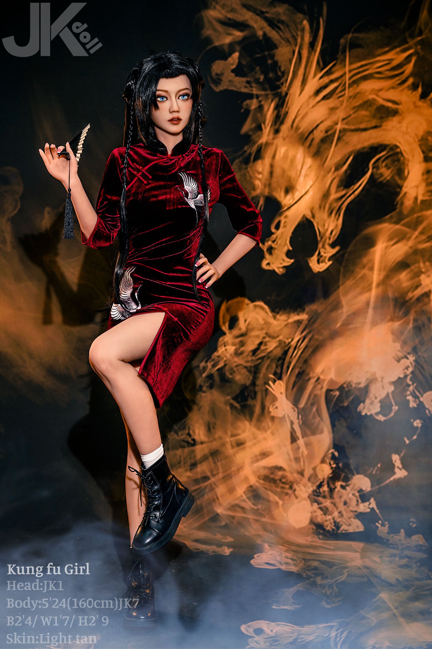 Ku fung pige sexdukke (JK-Doll 160 cm D-cup JK1 TPE)