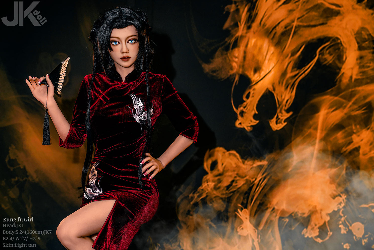 Ku fung pige sexdukke (JK-Doll 160 cm D-cup JK1 TPE)