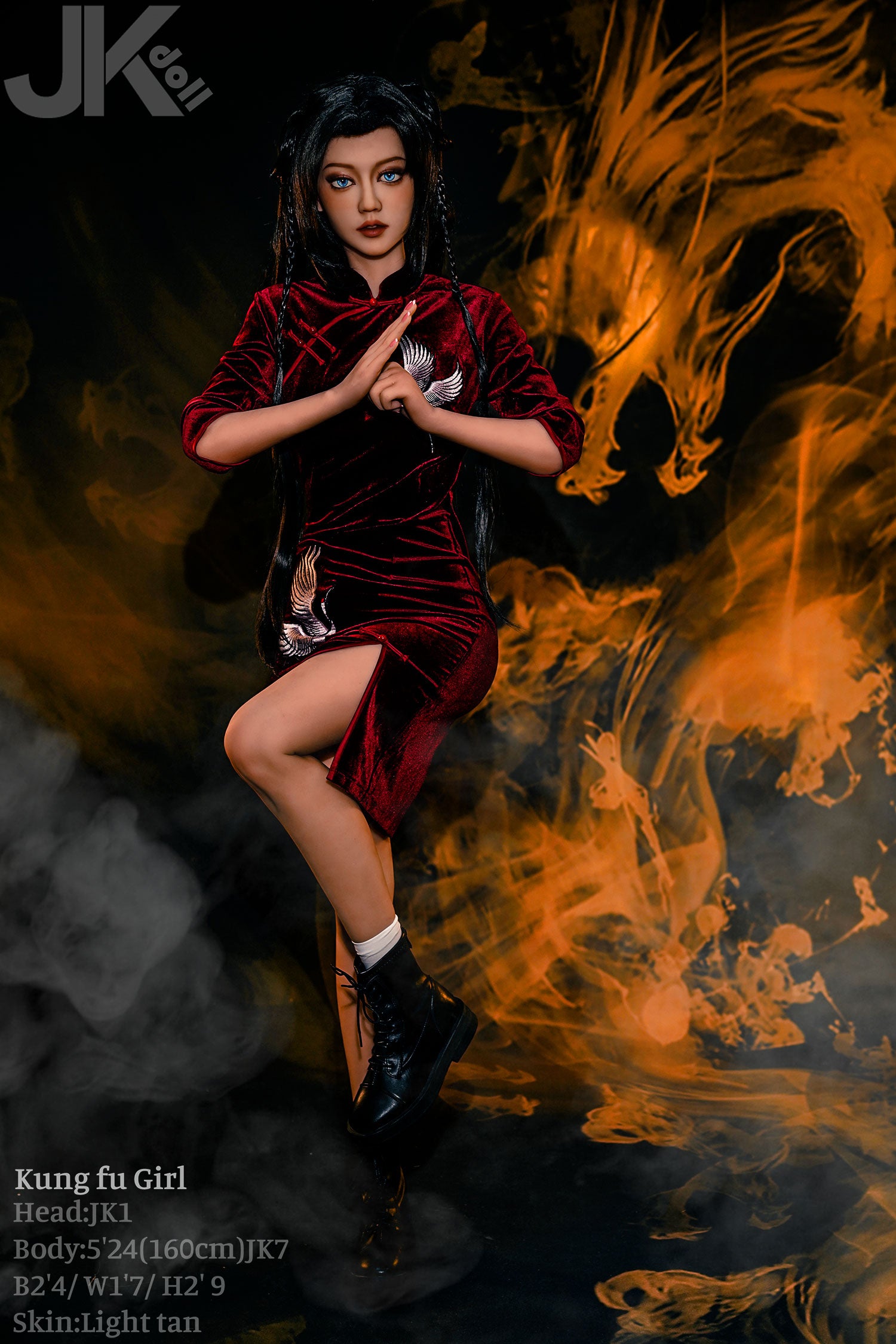 Ku fung pige sexdukke (JK-Doll 160 cm D-cup JK1 TPE)