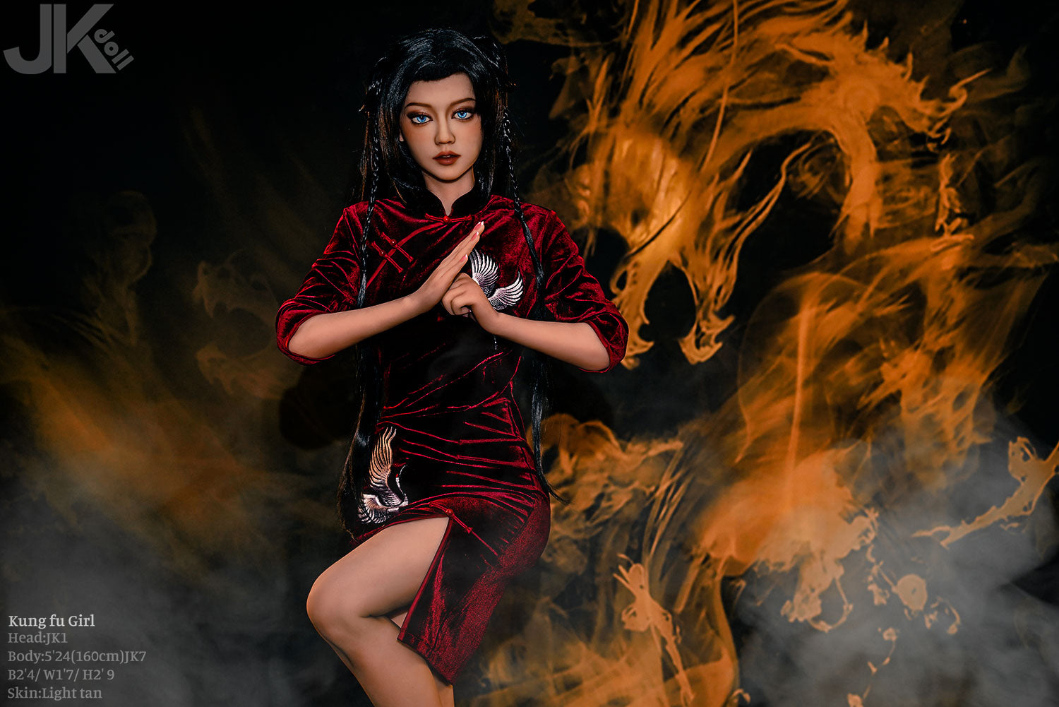 Ku fung pige sexdukke (JK-Doll 160 cm D-cup JK1 TPE)