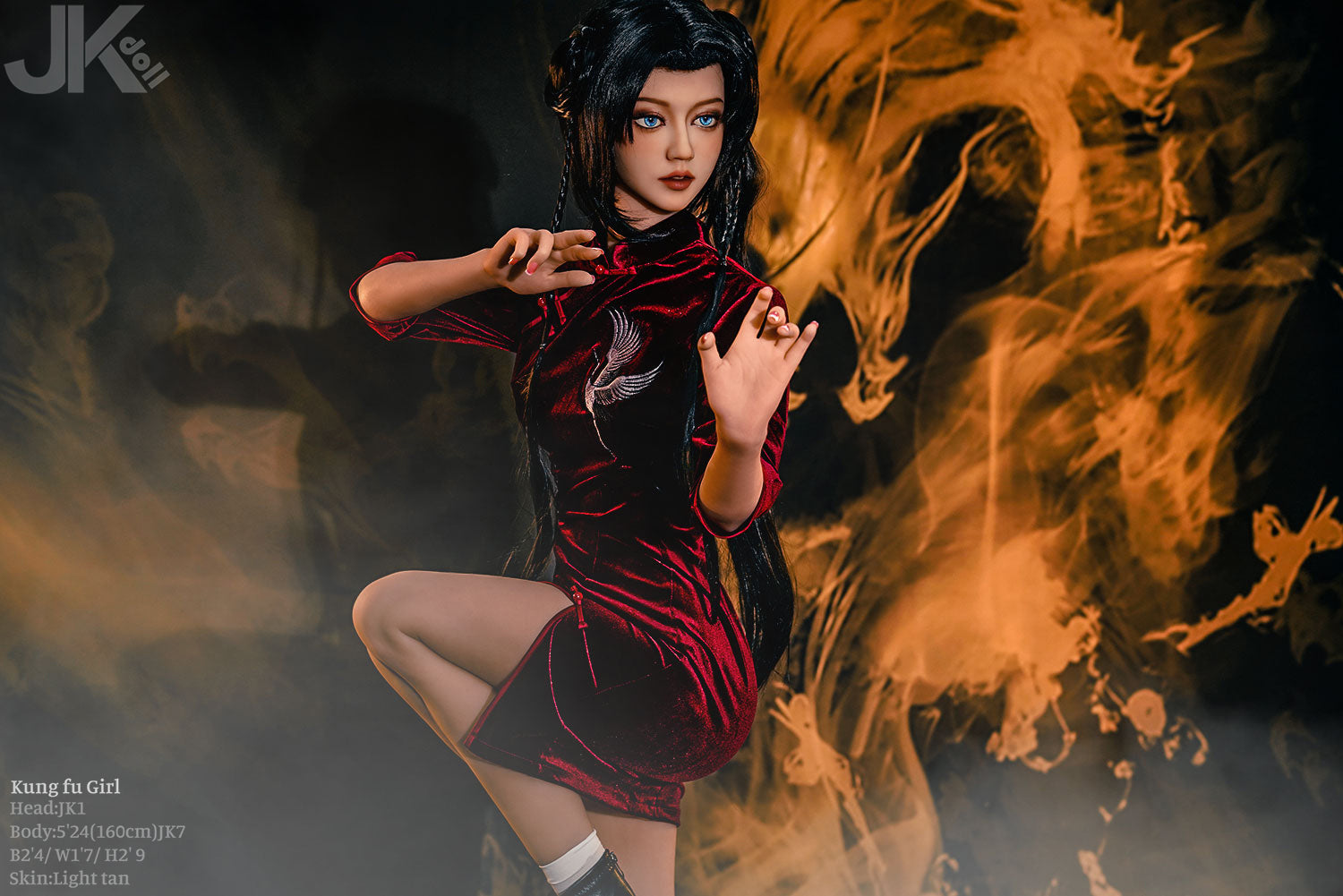 Ku fung pige sexdukke (JK-Doll 160 cm D-cup JK1 TPE)