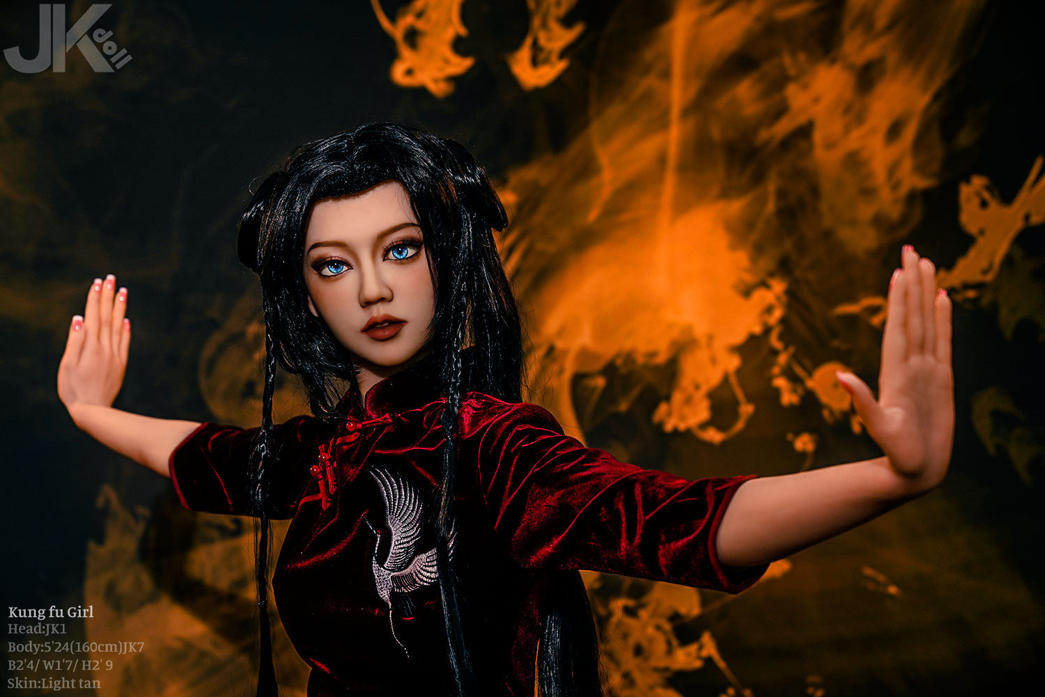 Ku fung pige sexdukke (JK-Doll 160 cm D-cup JK1 TPE)