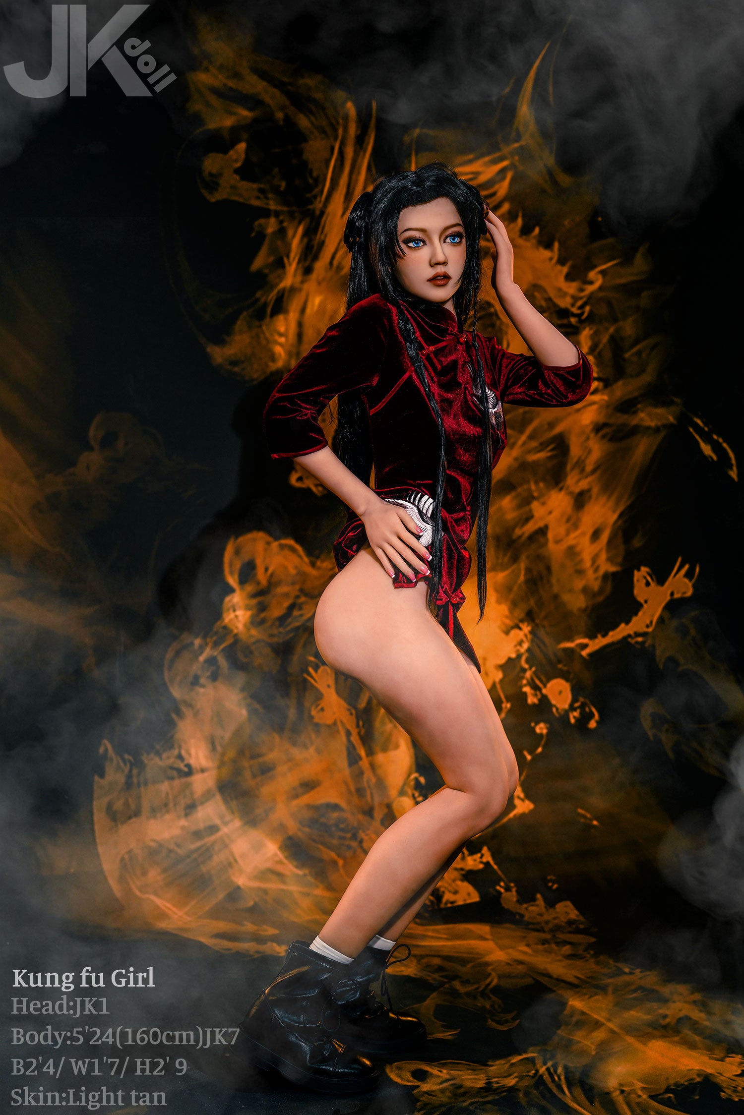 Ku fung pige sexdukke (JK-Doll 160 cm D-cup JK1 TPE)