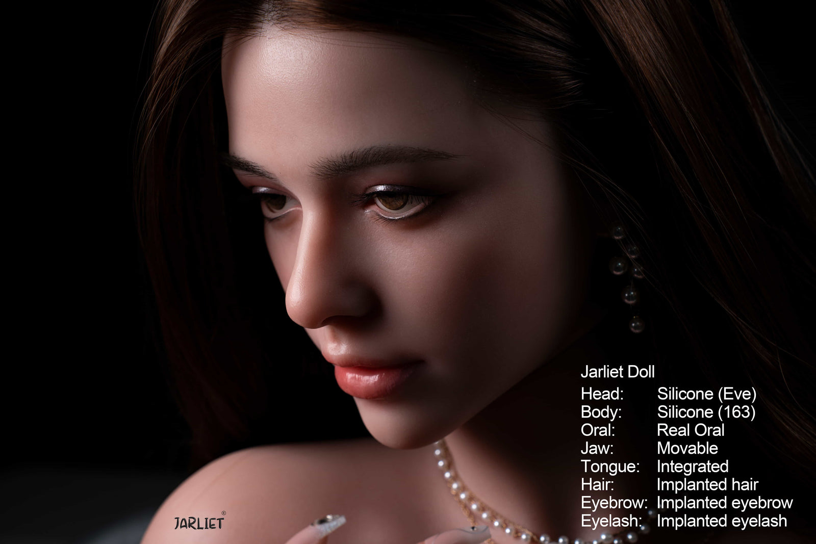 Eva sexdukke (Jarliet 163 cm D-cup silikone)