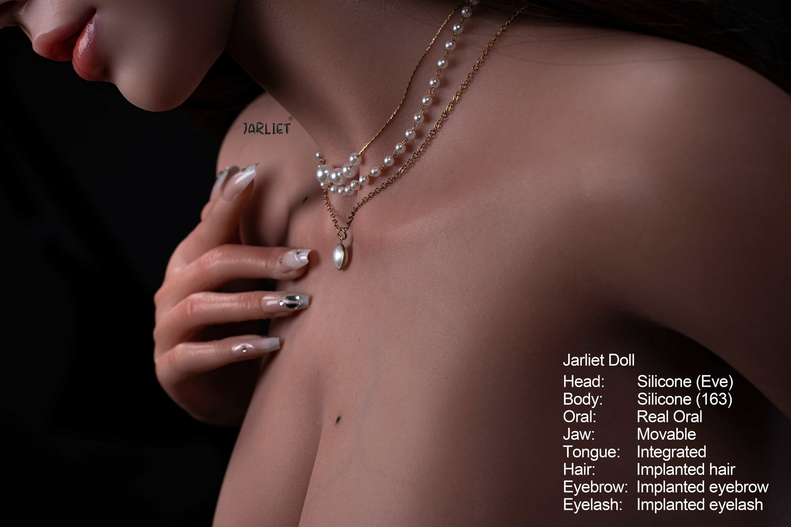 Eva sexdukke (Jarliet 163 cm D-cup silikone)