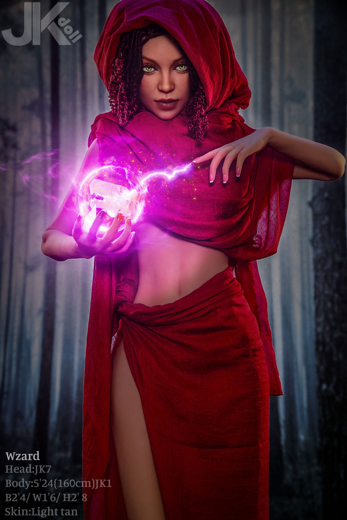 Troldmand sexdukke (JK-Doll 160 cm D-cup JK7 TPE)