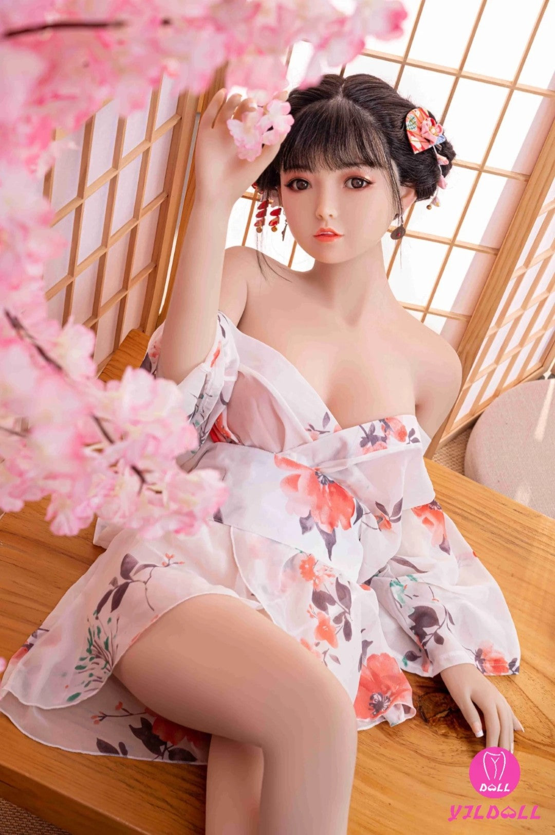 Irene sexdukke (YJL Doll 148 cm C-cup #210 TPE+silikone)