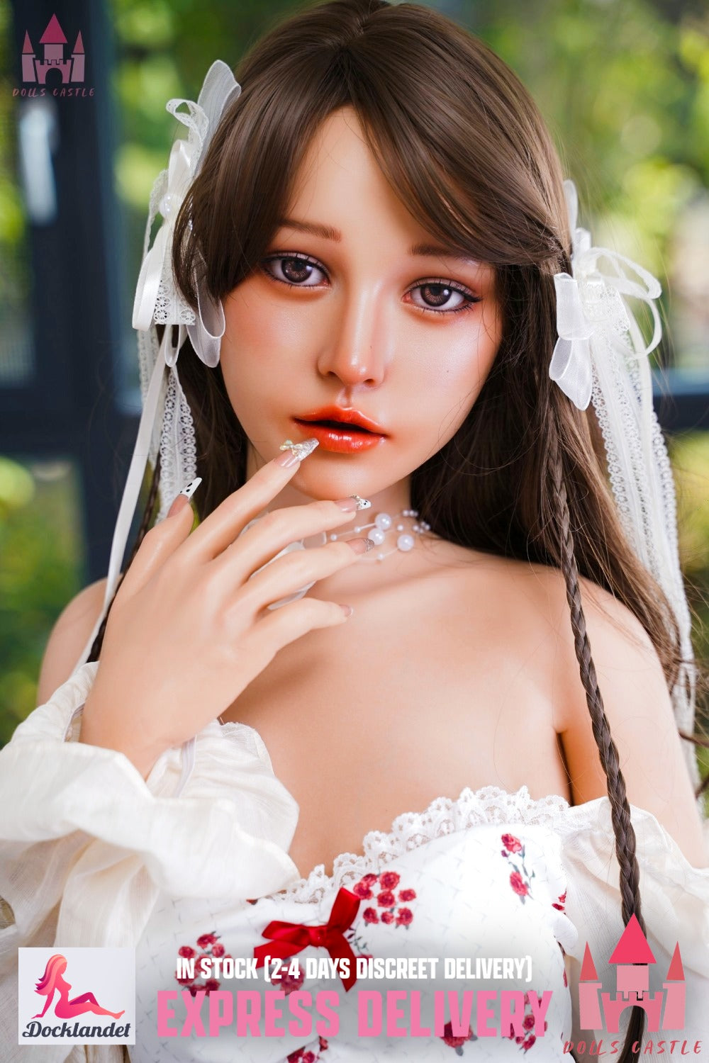 Janice sexdukke (Dolls Castle 158 cm B-cup #S21 silikone) EXPRESS