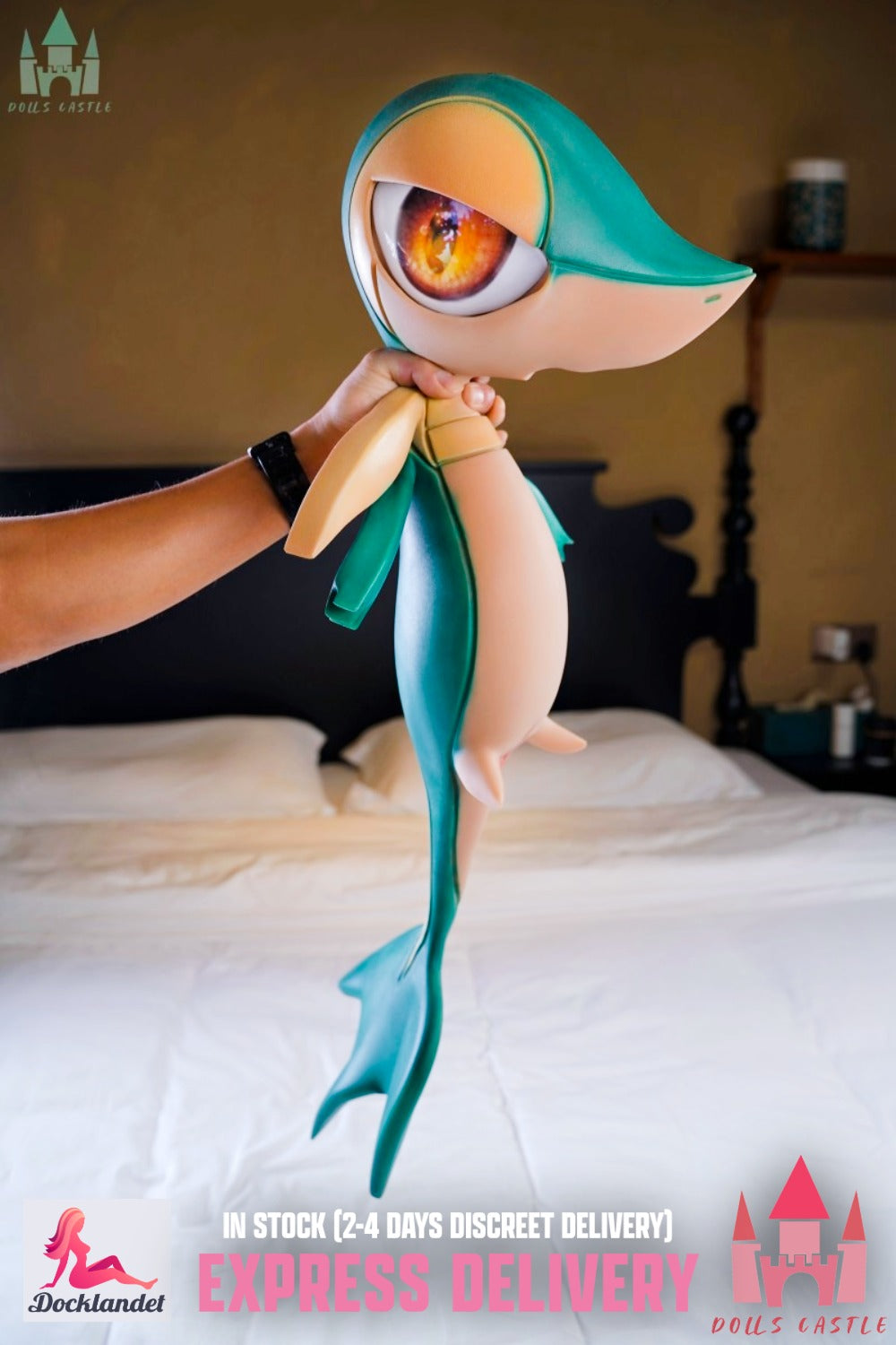 Snivy sexdukke (Dolls Castle 80 cm silikone)