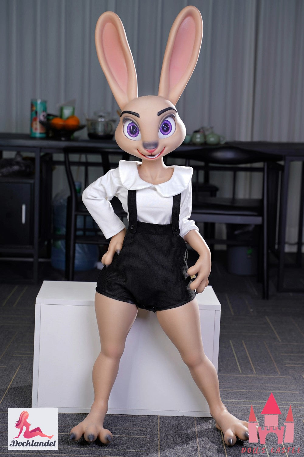 Kanin sexdukke (Dolls Castle 120 cm C-cup silikone)