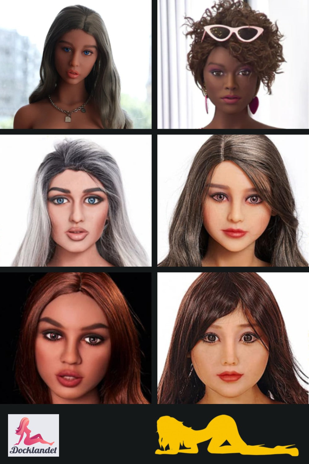 Ekstra hoved (Irontech Doll TPE original)