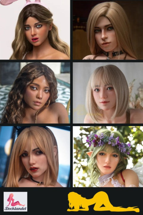 Ekstra hoved (Irontech Doll silikone Original)