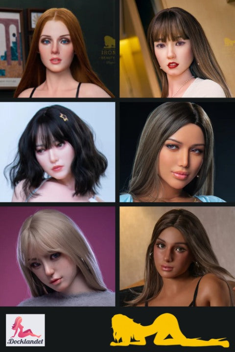 Ekstra hoved (Irontech Doll silikone Original)