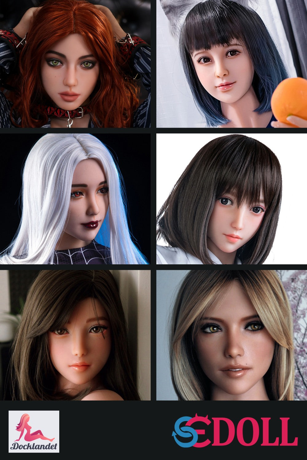 Ekstra hoved (SE-Doll TPE original)