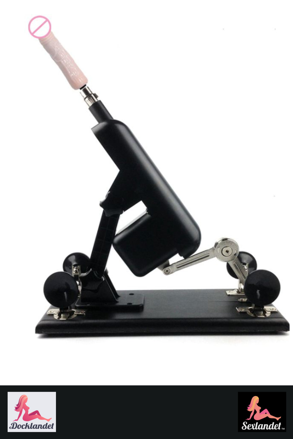 Kompakt og kraftfuld sexmaskine med justerbar vinkel
