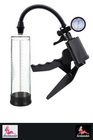 Penis Pump Manual - Med trykmåler (sexland)