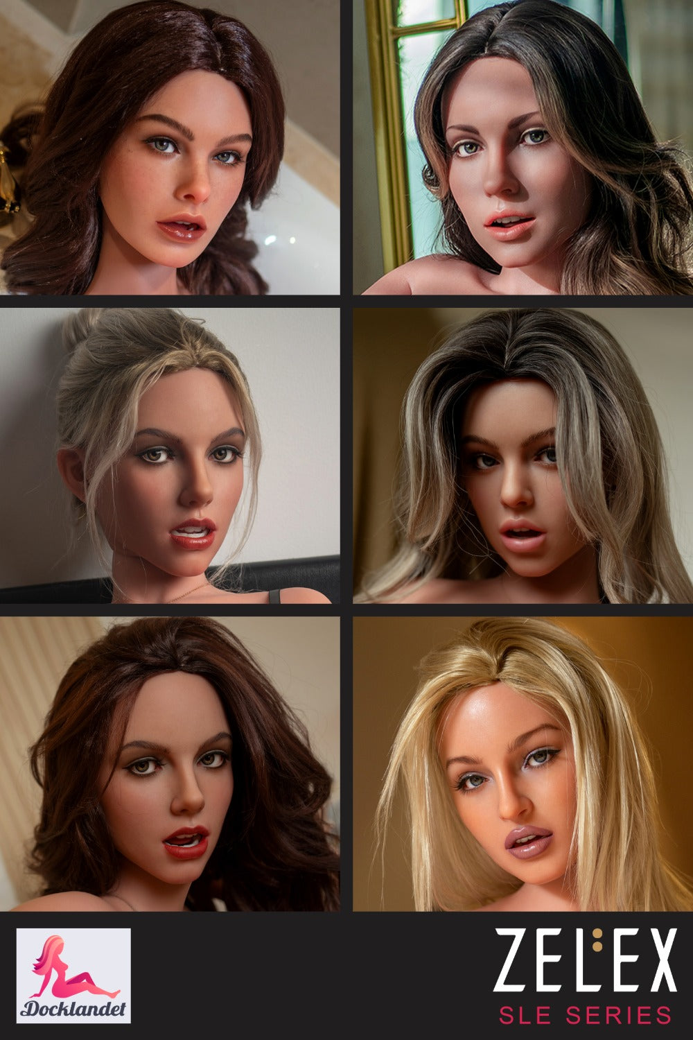 Ekstra hoved (Zelex Doll SLE silikone Original)