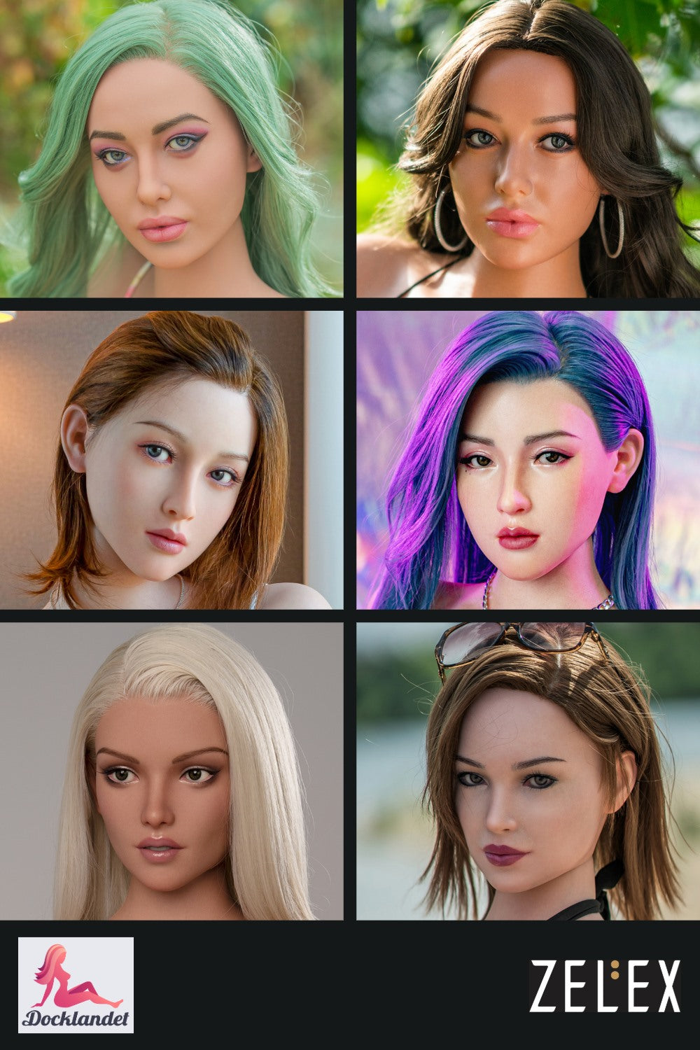 Ekstra hoved (Zelex Doll Original)