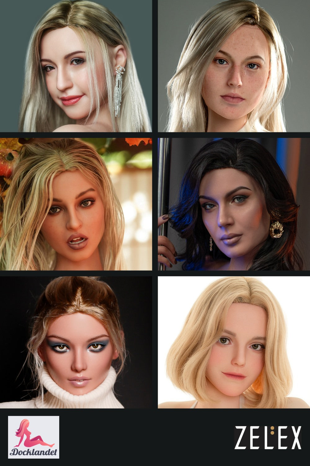 Ekstra hoved (Zelex Doll Original)