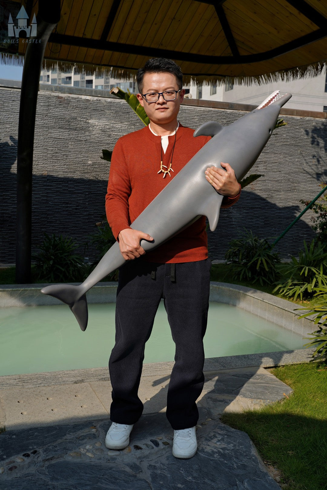 Delfin Sexdocka (Dolls Castle 130cm Silikon)