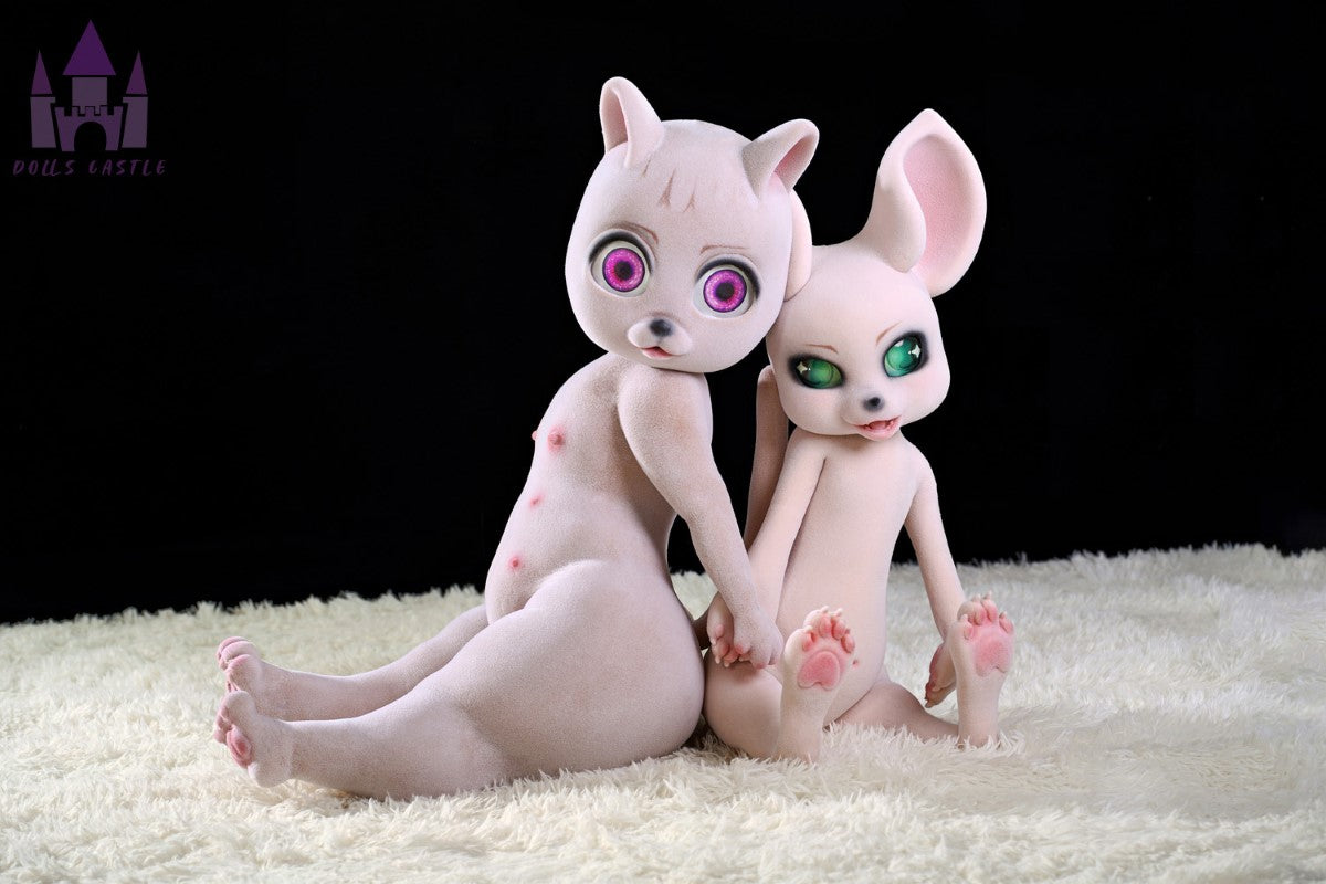 Bearrie sexdukke (Dolls Castle 90 cm A-cup silikone)