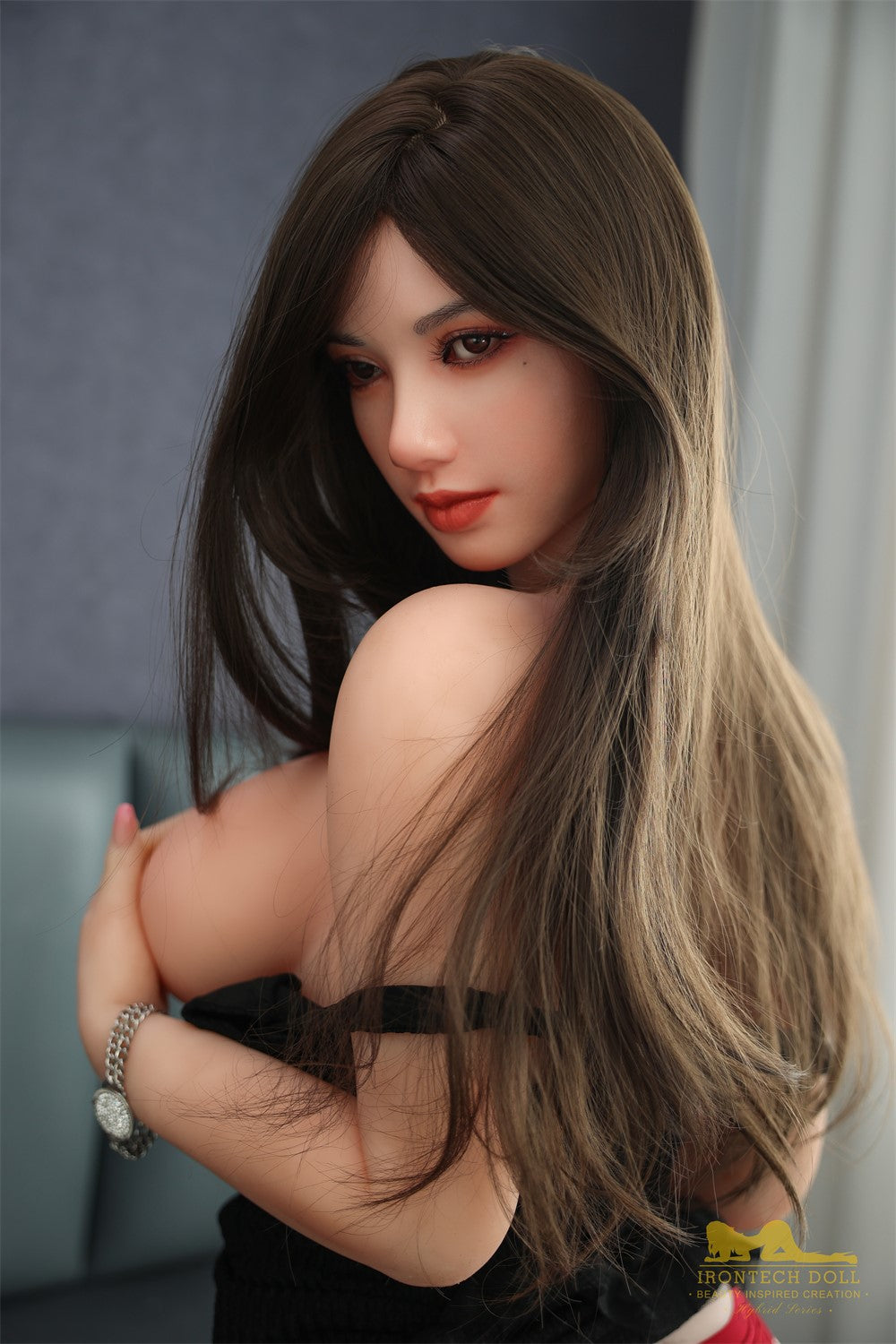Ella sexdukke (Irontech Doll 161 cm e-cup S30 TPE+silikone)