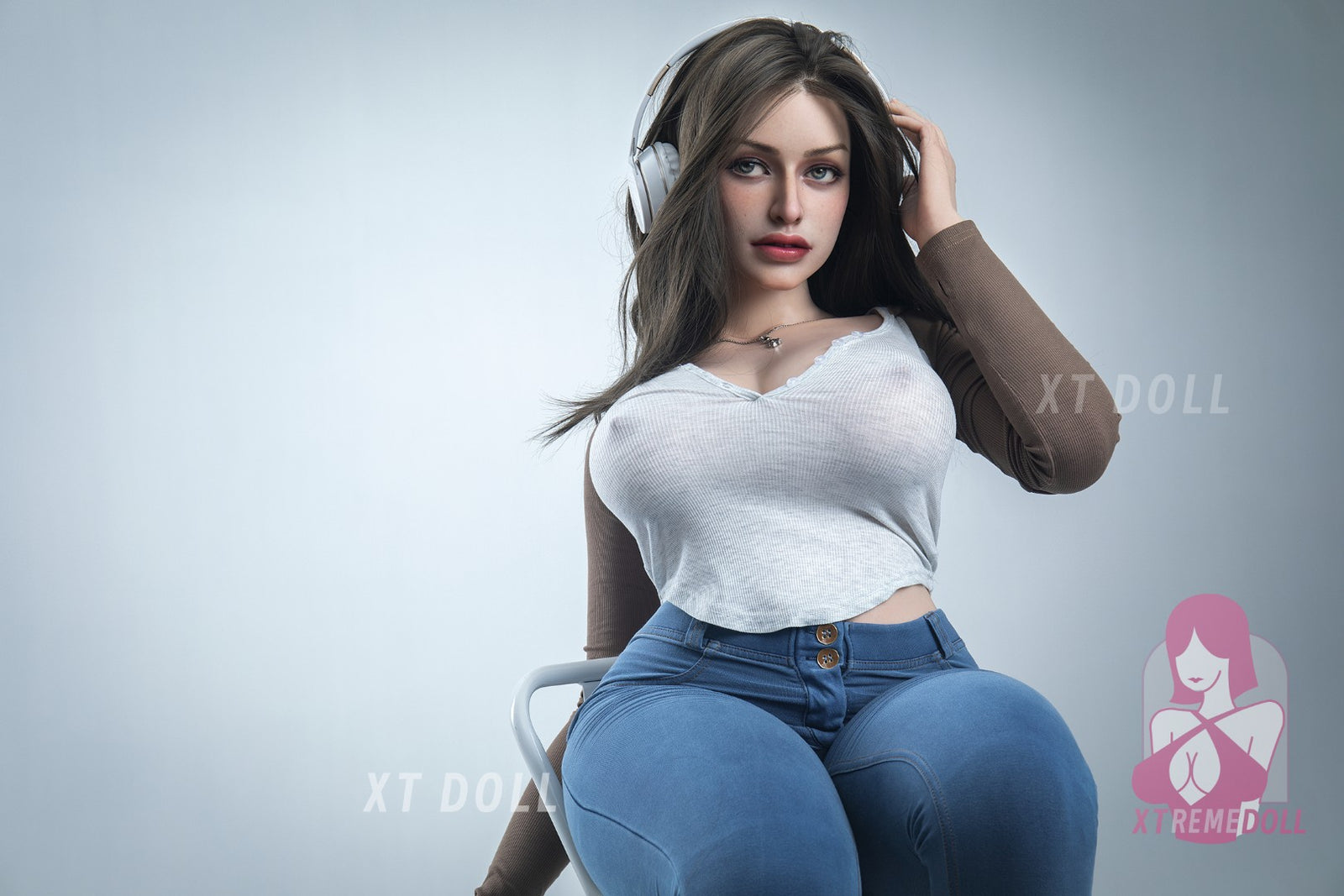 Everleigh sexdukke (XT Doll 162 cm G-cup #XT-19 silikone)