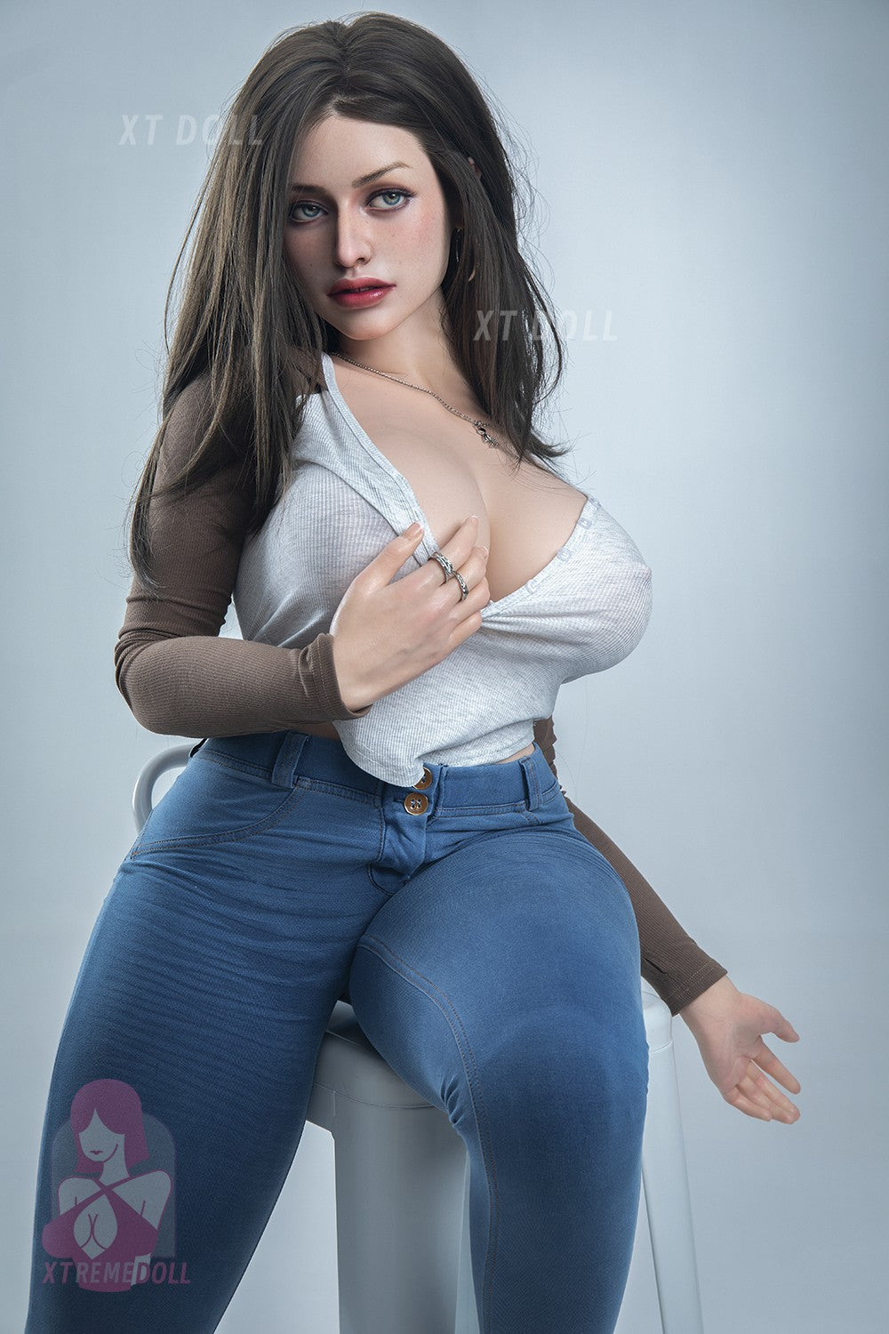 Everleigh sexdukke (XT Doll 162 cm g-cup #XT-19 silikone)
