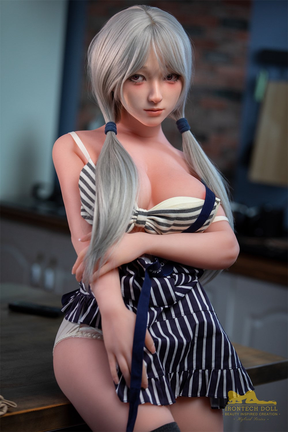 Anzu sexdukke (Irontech Doll 154 cm F-cup S24 TPE+silikone)