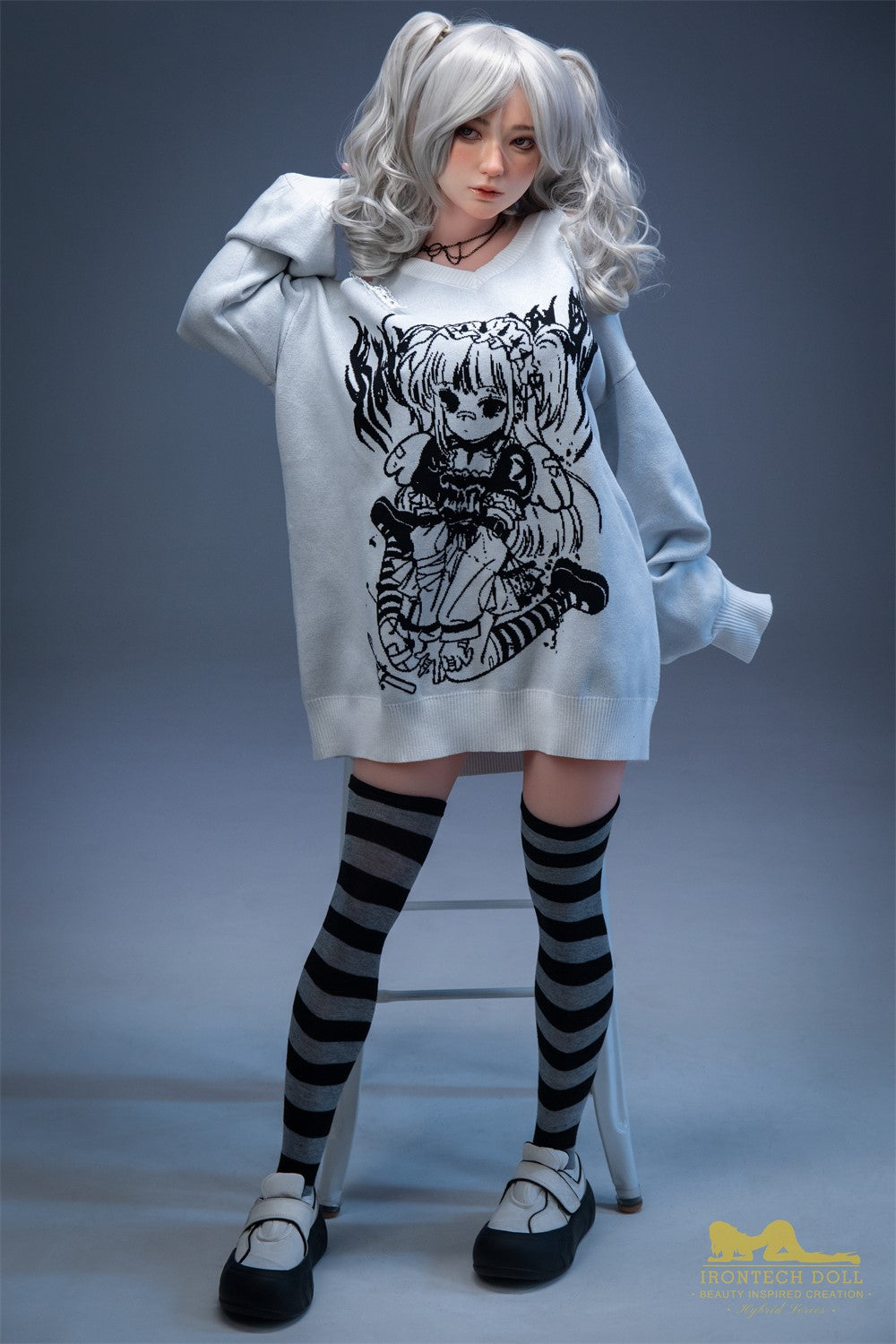 Kimmy sexdukke (Irontech Doll 154 cm F-cup S10 TPE+silikone)