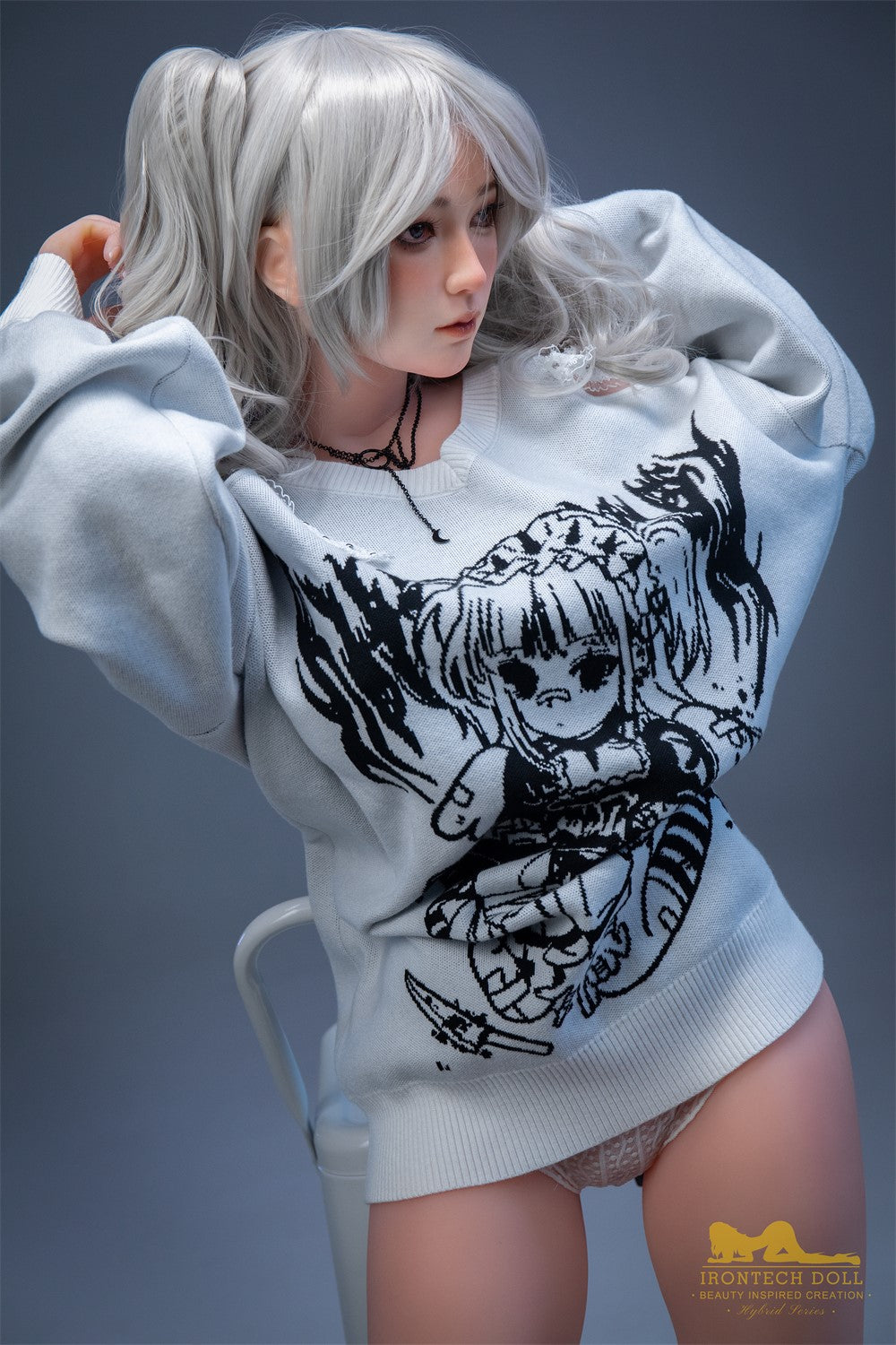 Kimmy sexdukke (Irontech Doll 154 cm F-cup S10 TPE+silikone)