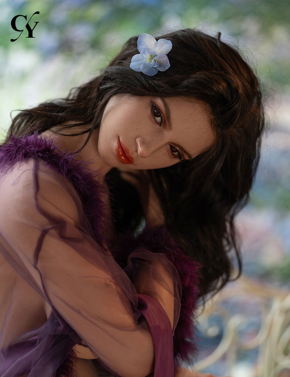 Elodie sexdukke (TOP CYDOLL 176 cm E-cup TPE+silikone)