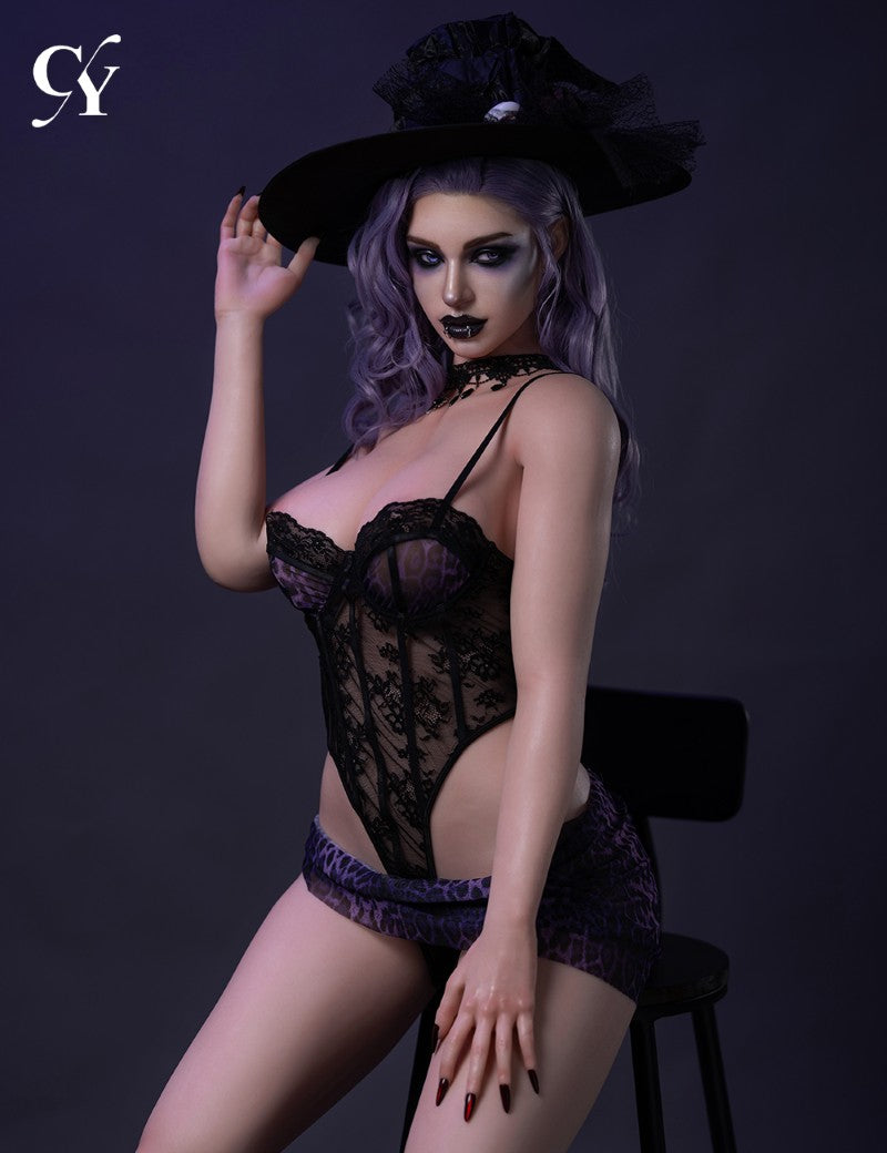 Elodie sexdukke (TOP CYDOLL 176 cm E-cup TPE+silikone)