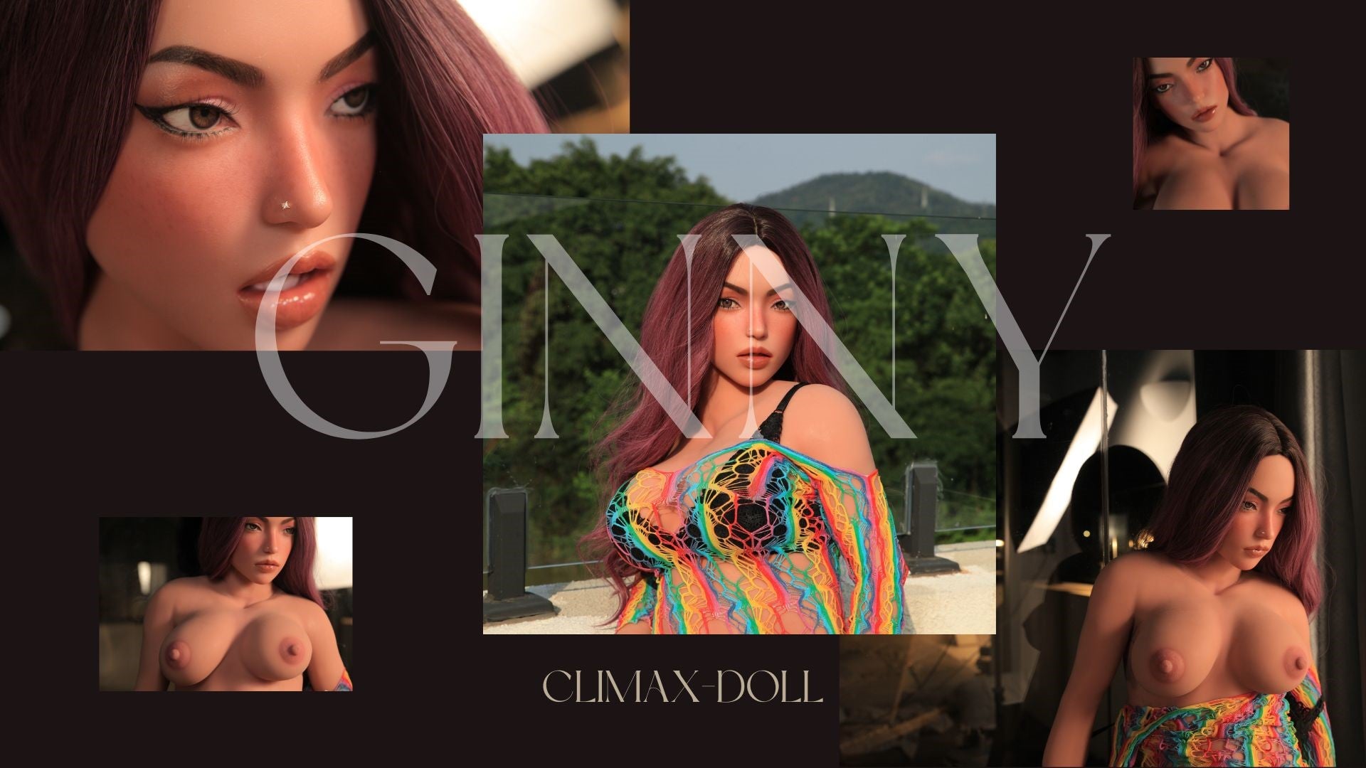 Ginny sexdukke (Climax Doll Pro 155cm D-cup TPE+silikone) EXPRESS