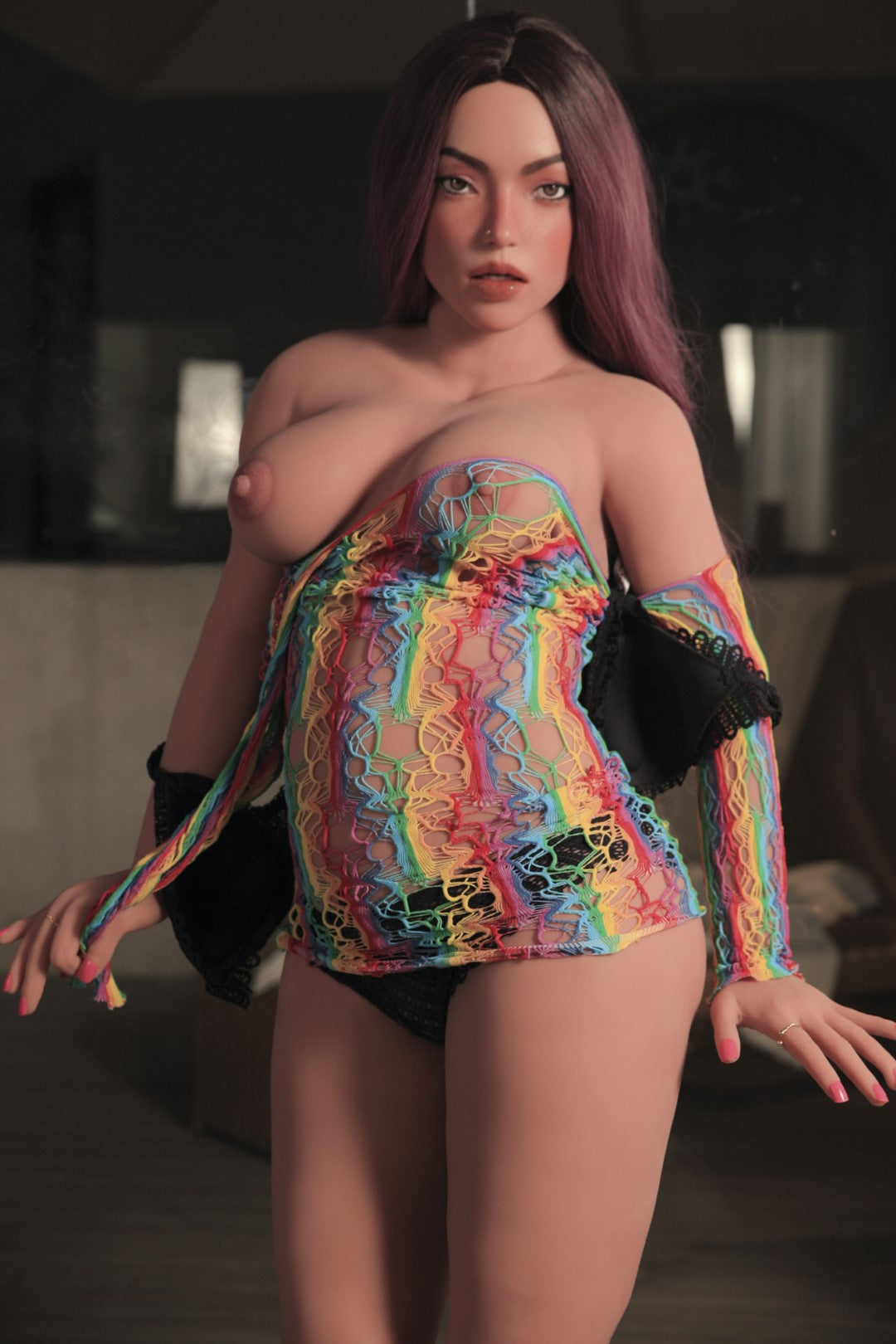 Ginny sexdukke (Climax Doll Pro 155 cm D-cup TPE+silikone)