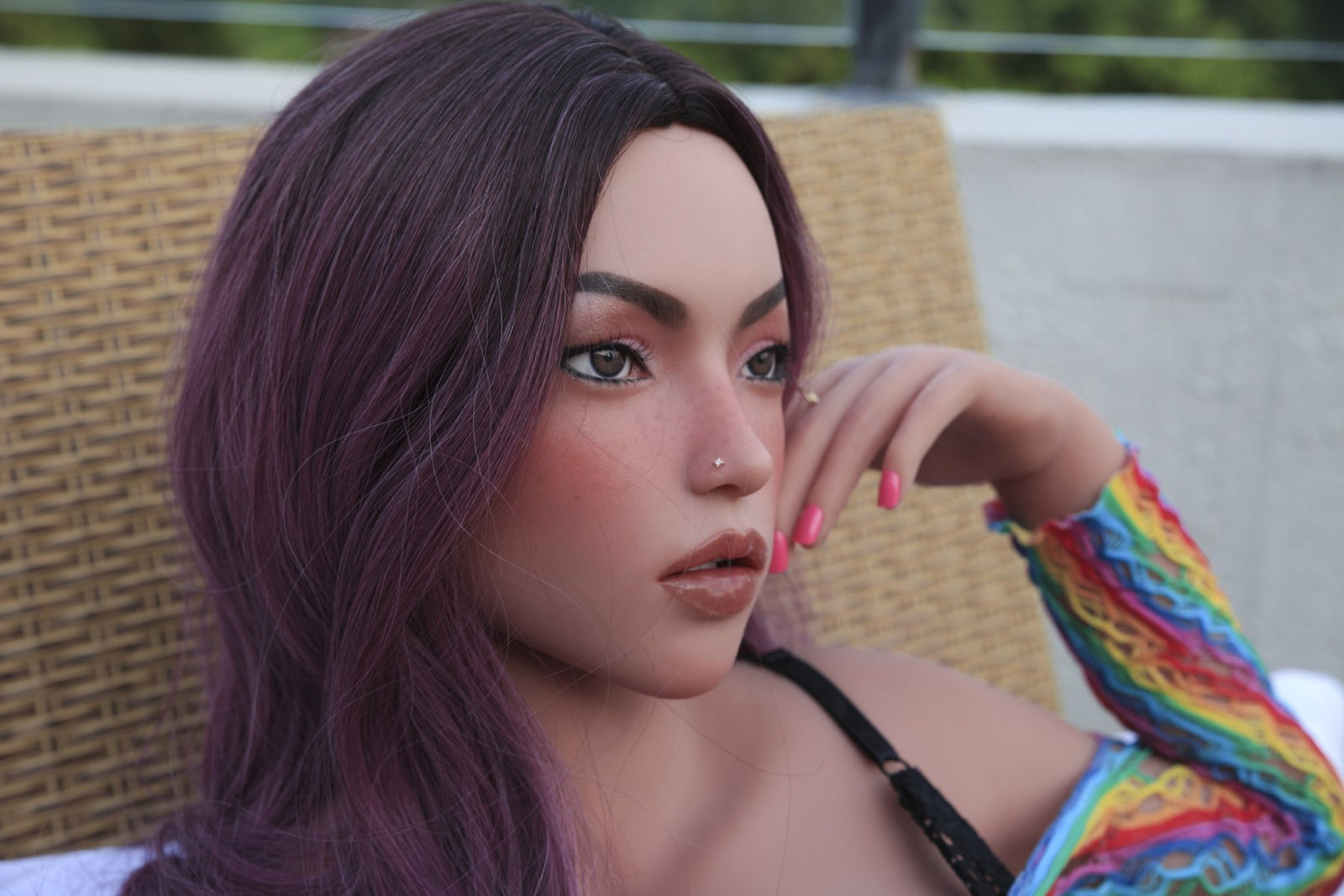 Ginny sexdukke (Climax Doll Pro 155 cm D-cup TPE+silikone)