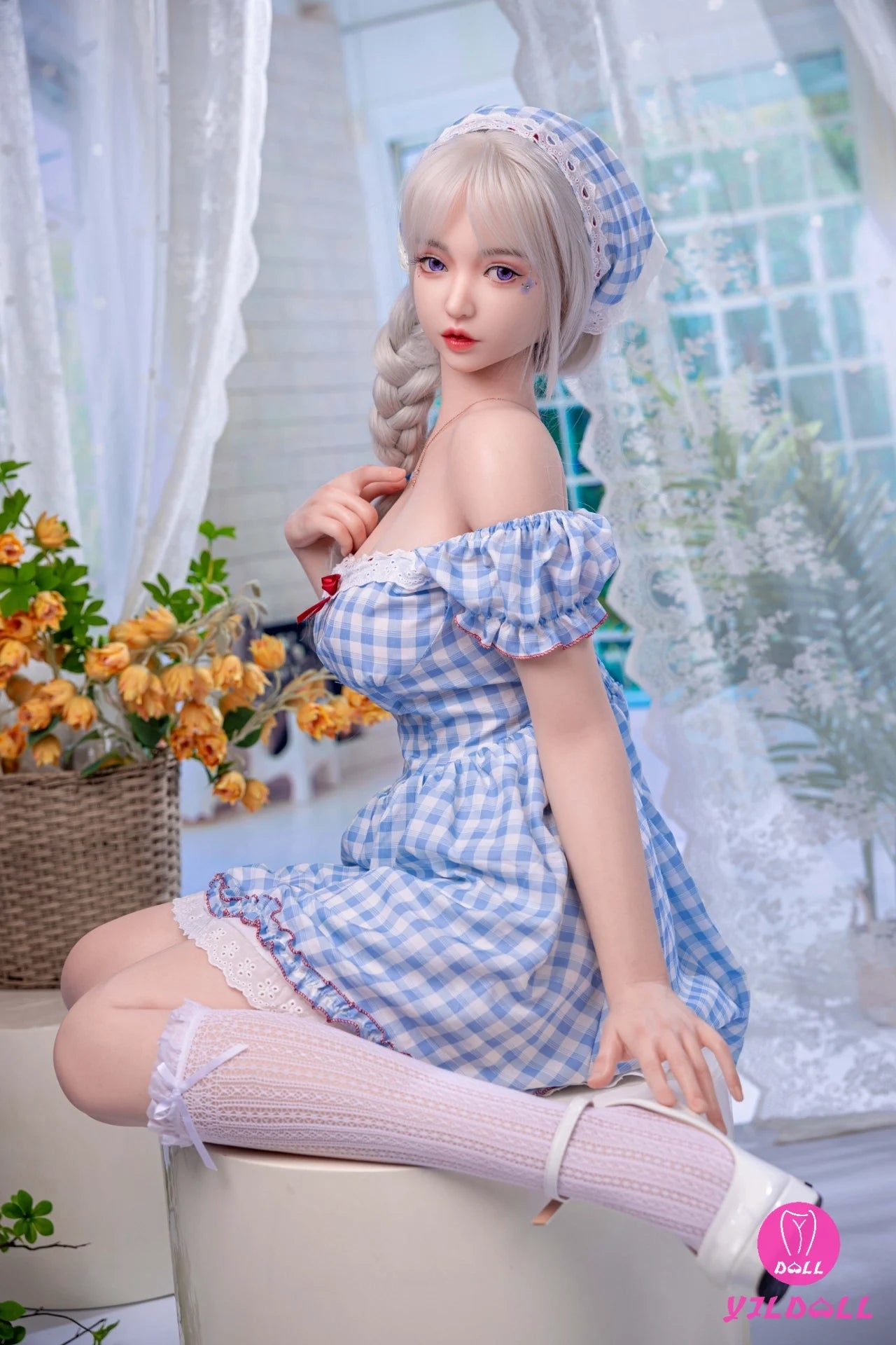 Lv ling sexdukke (YJL Doll 168 cm e-cup #457 silikone)