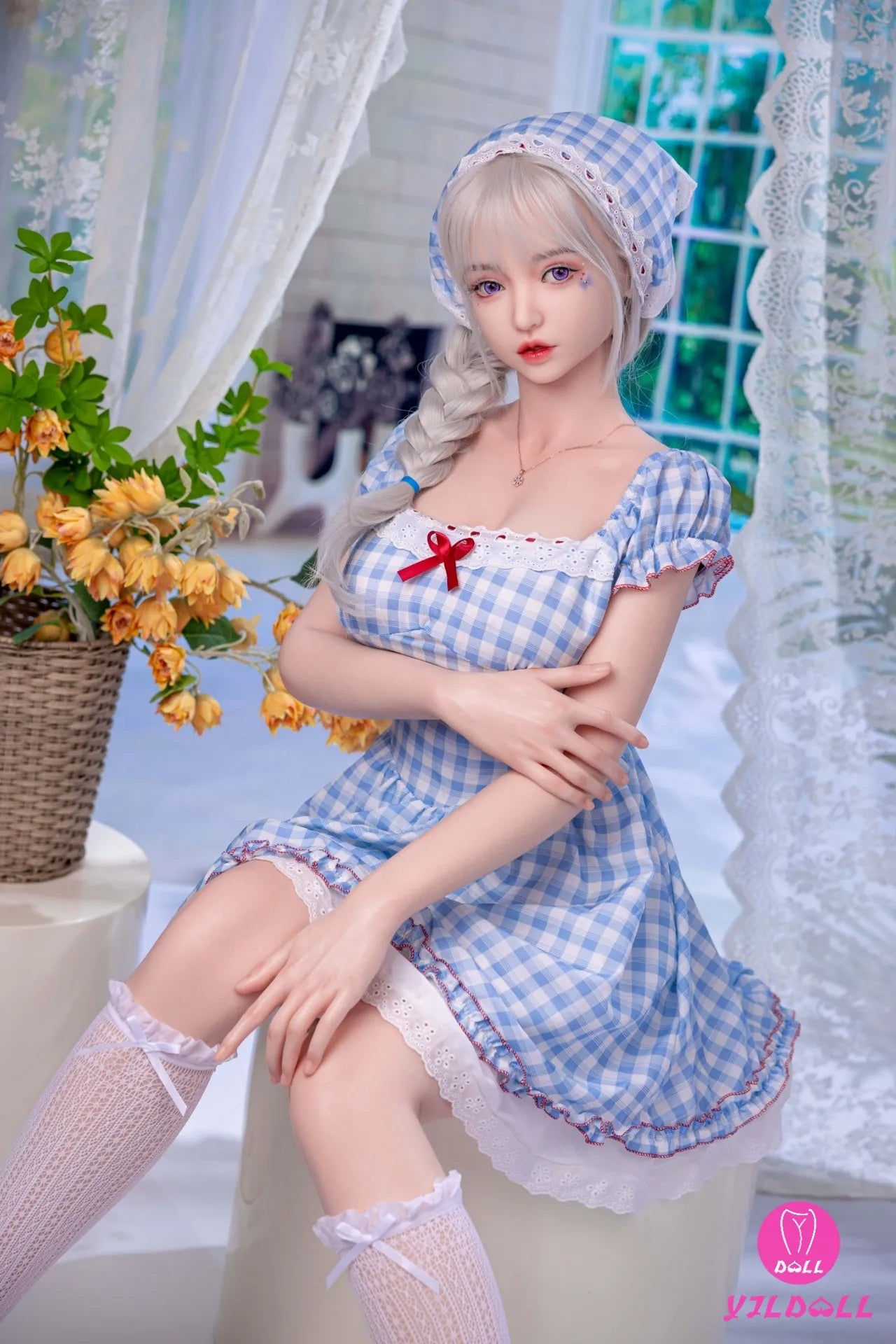 Lv ling sexdukke (YJL Doll 168 cm e-cup #457 silikone)